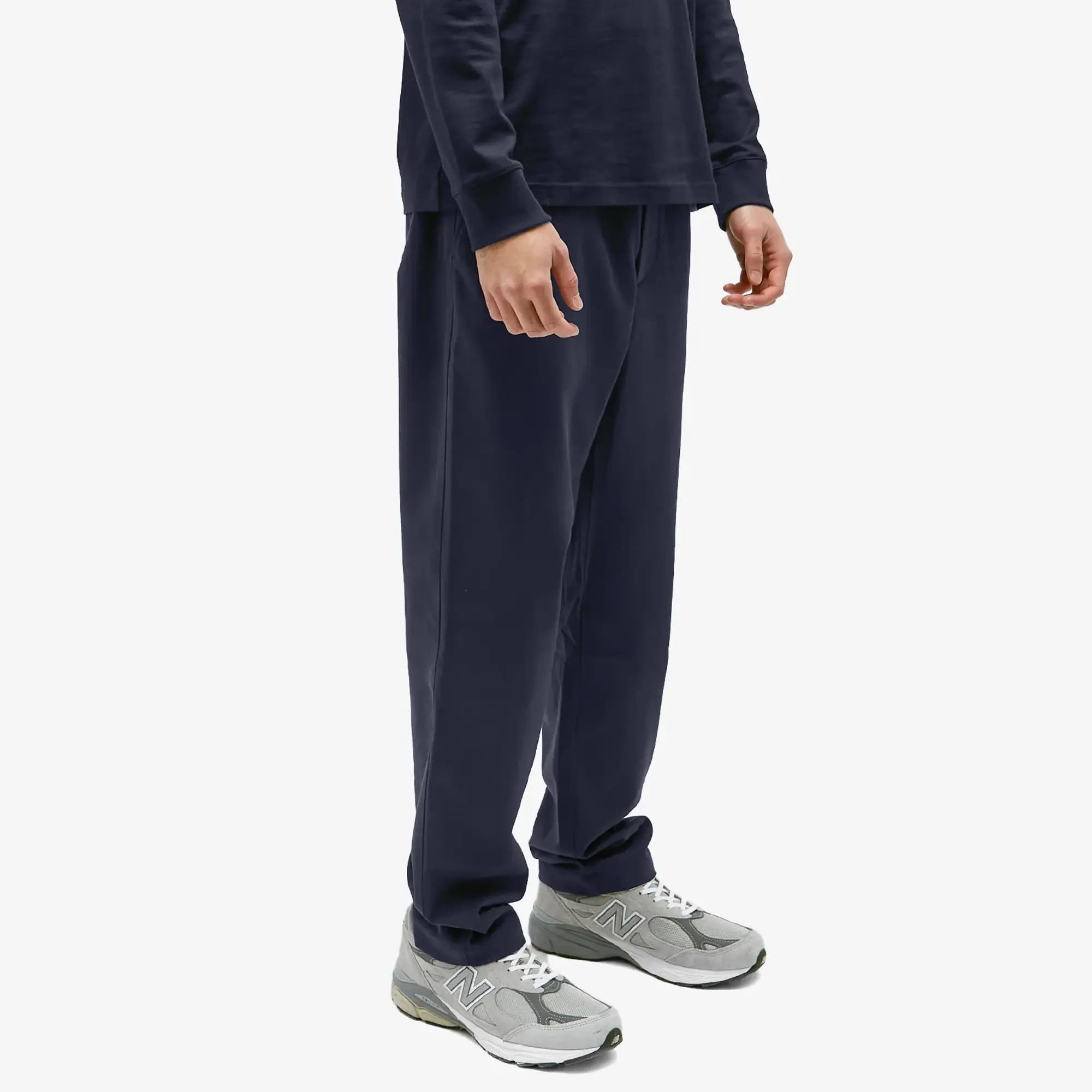 Norse Projects Men's Ezra Relaxed Twill Trouser Dark Navy