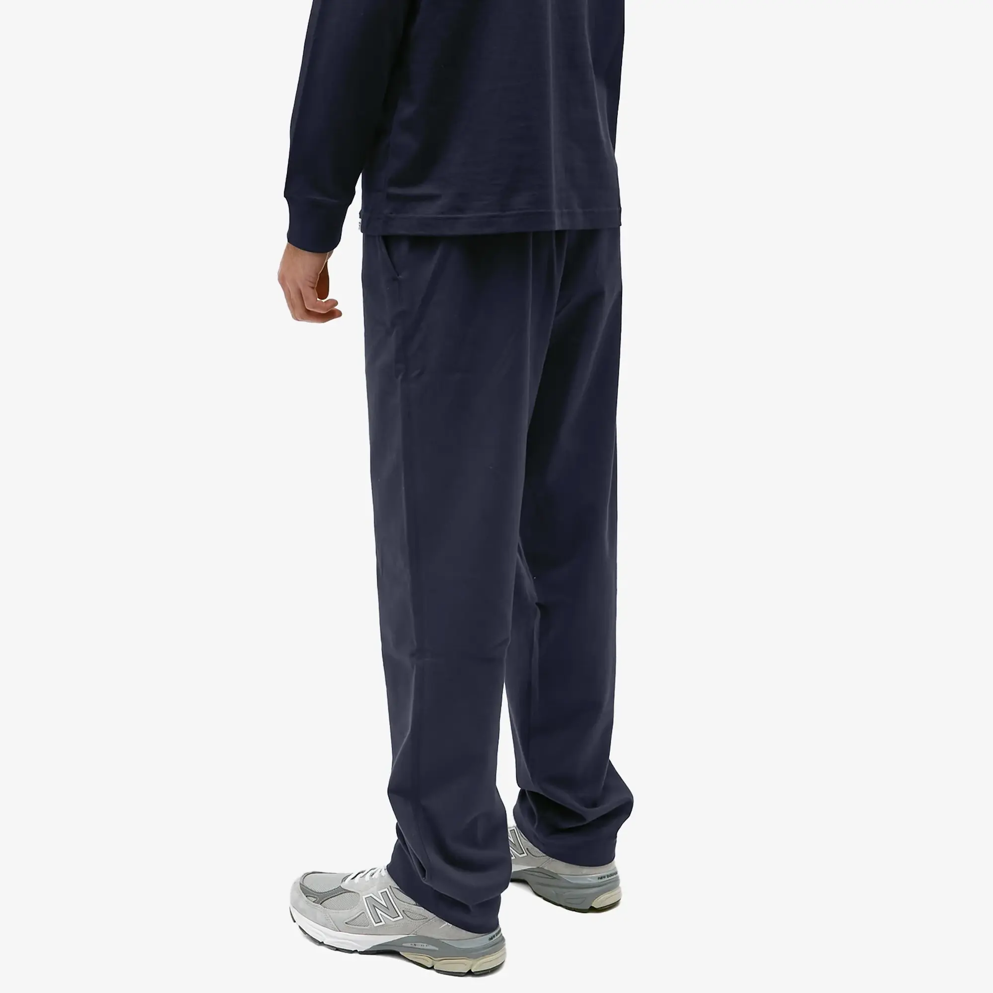 Norse Projects Men's Ezra Relaxed Twill Trouser Dark Navy