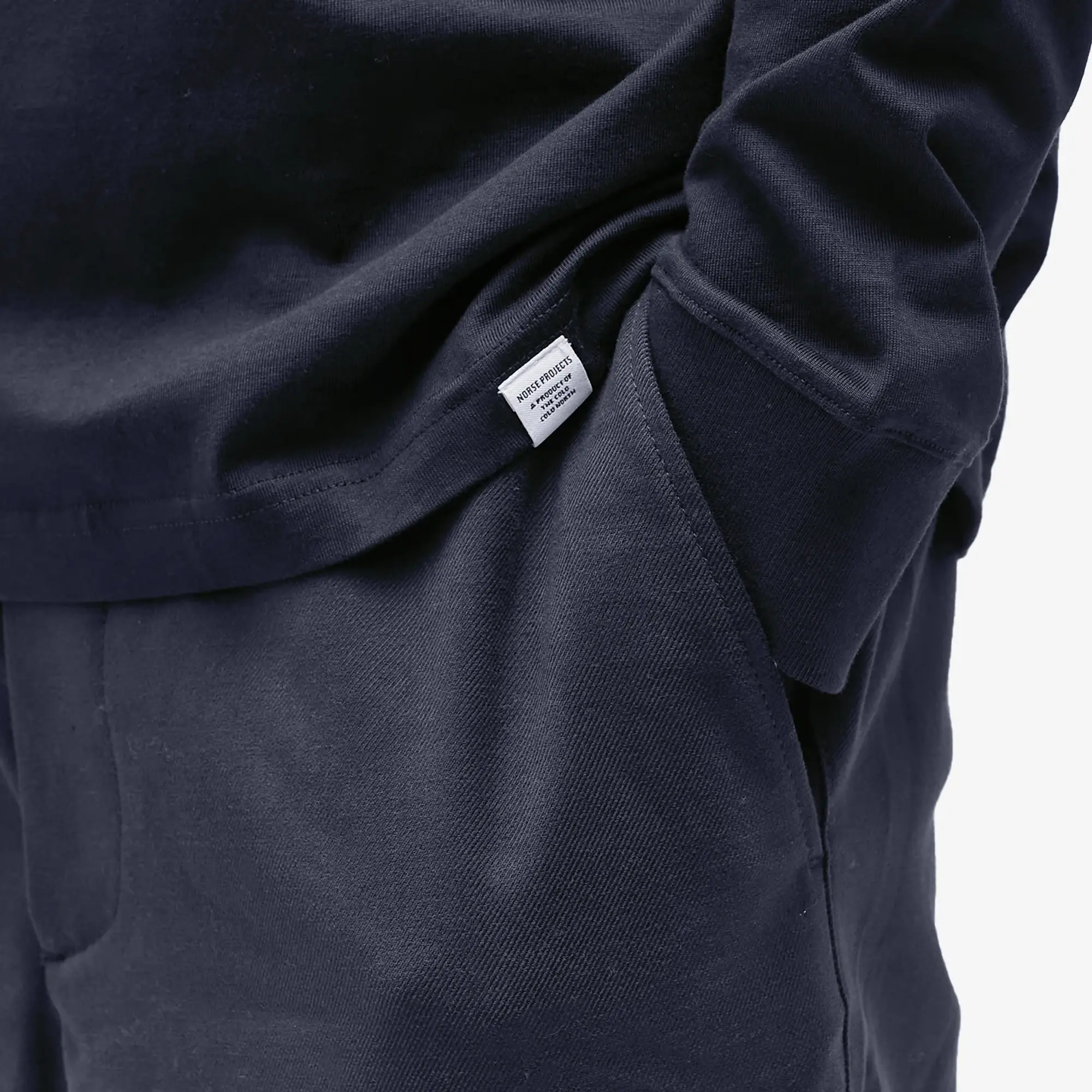 Norse Projects Men's Ezra Relaxed Twill Trouser Dark Navy