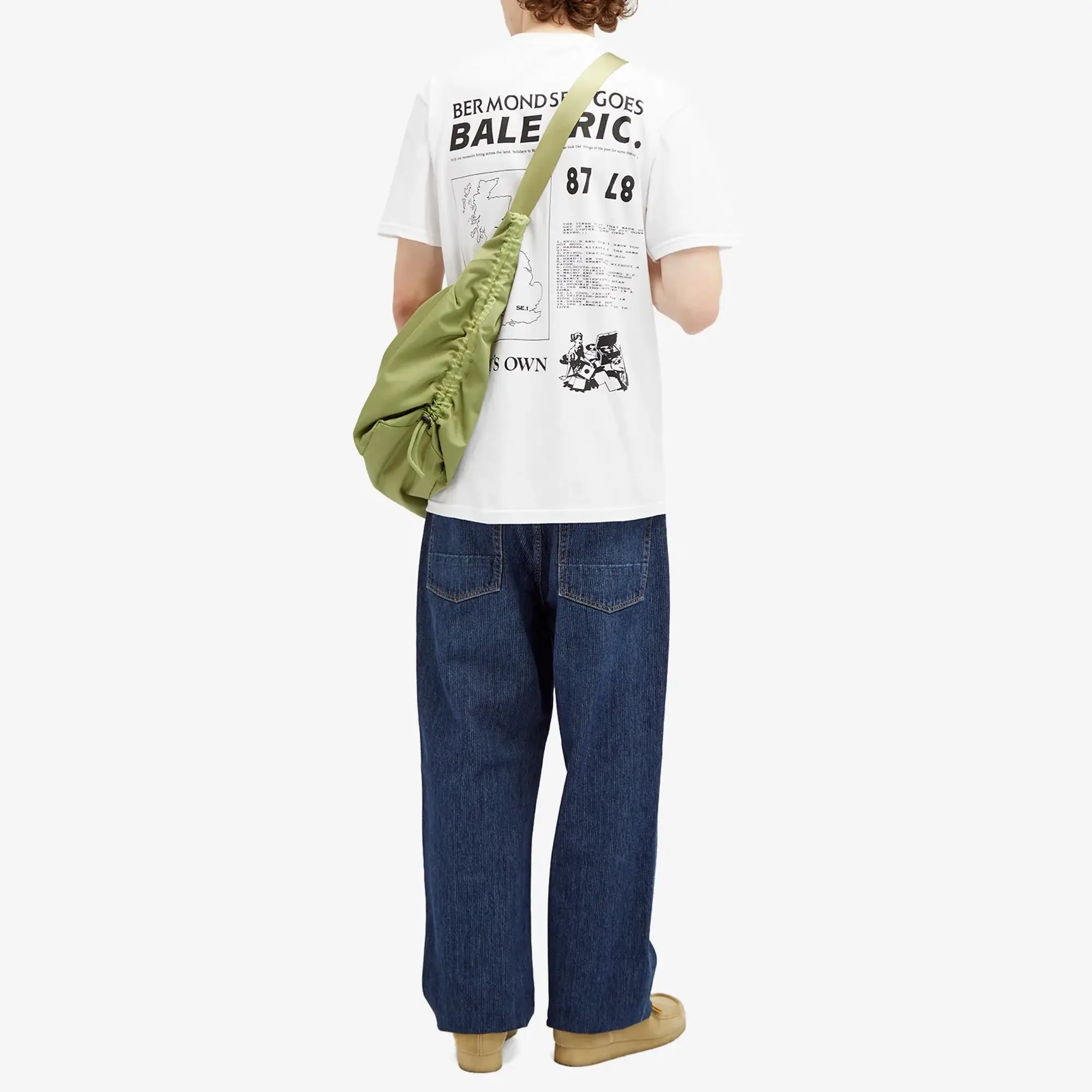 Boys Own Men's Bermonsey 1987 T-Shirt White