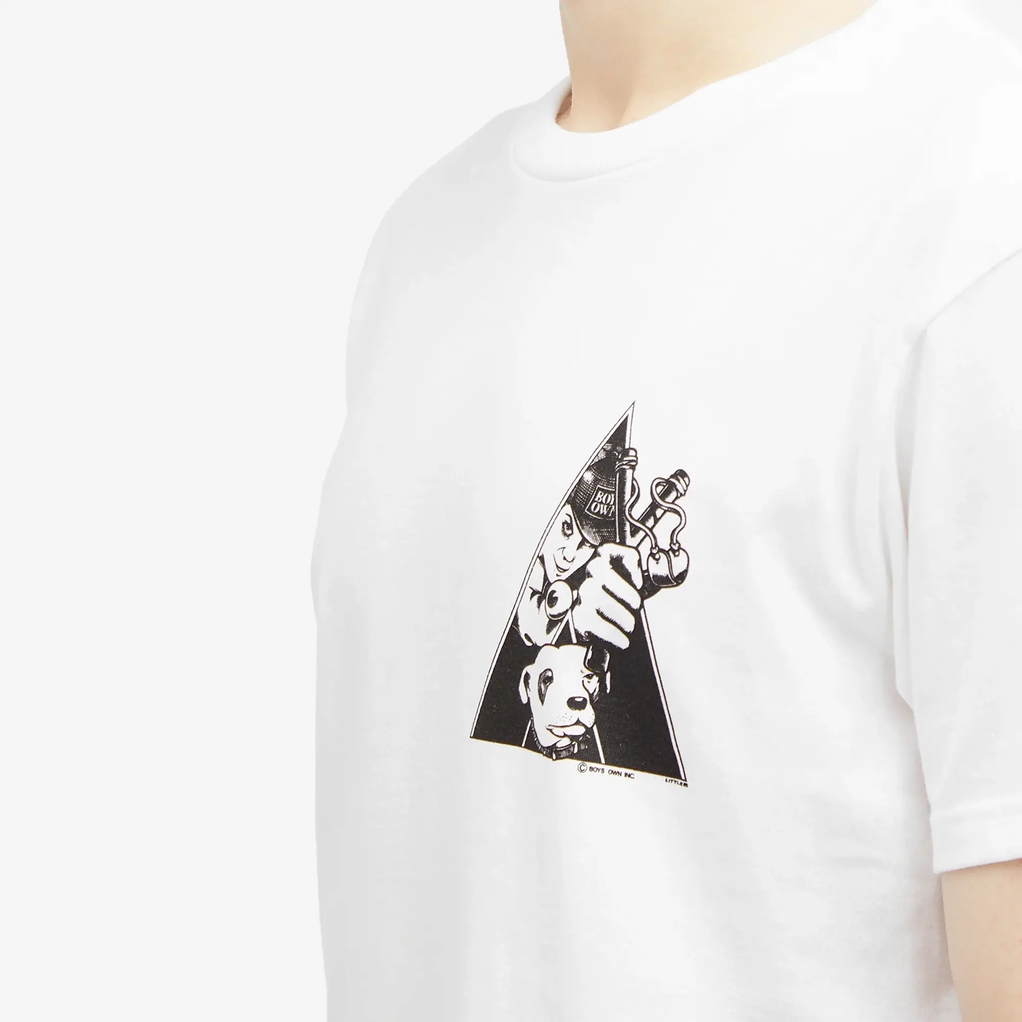 Boys Own Men's Clockwork Orange Logo T-Shirt White