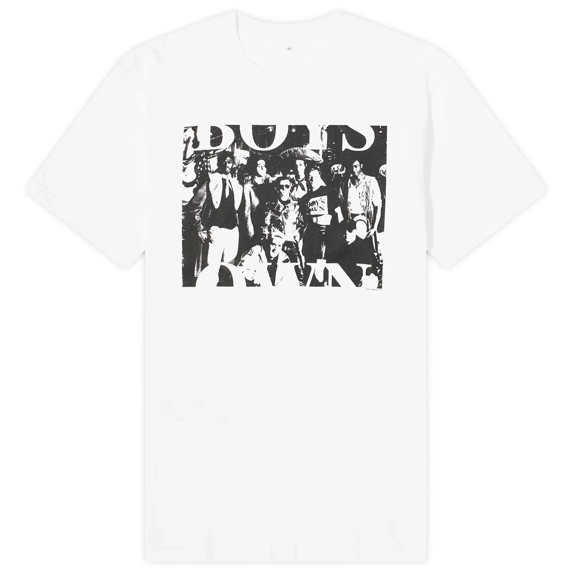 Boys Own Men's Boys Own Men's Gang Front Print T-Shirt White