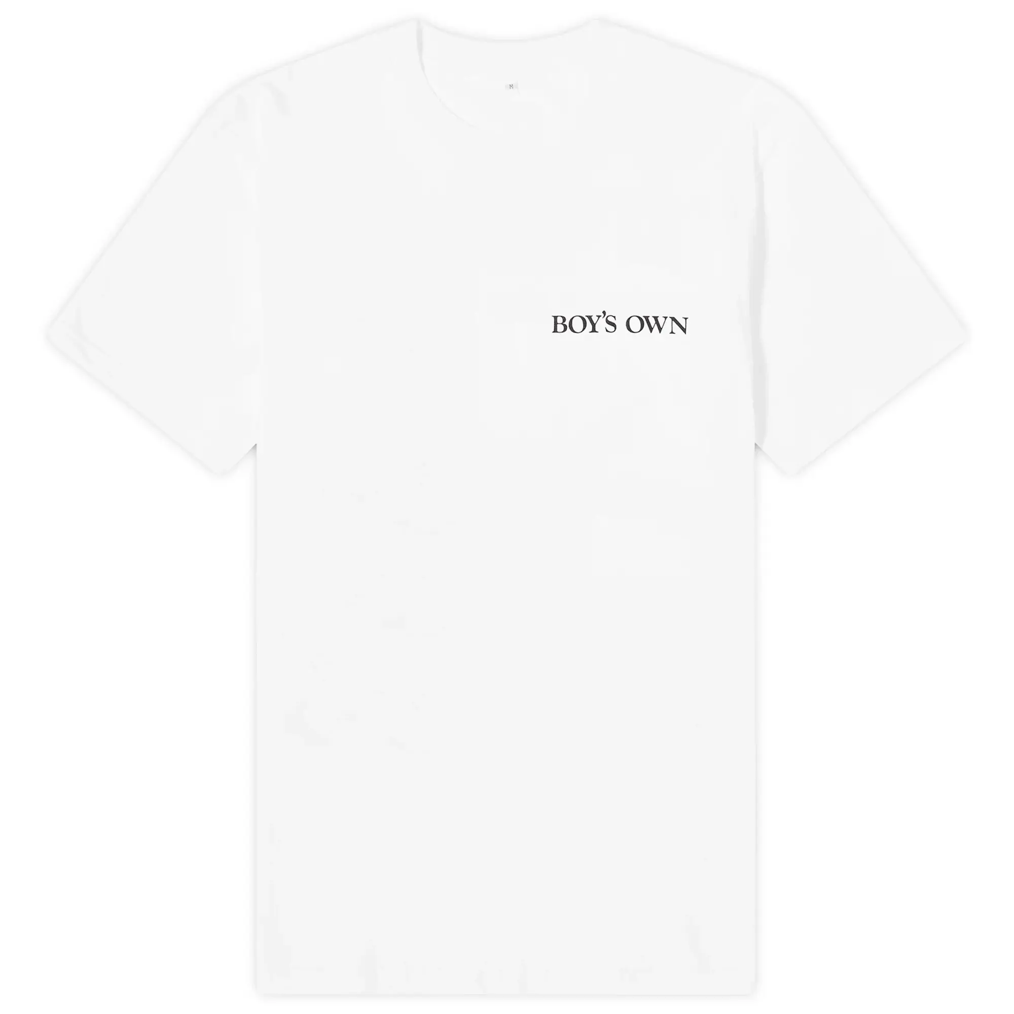 Boys Own Men's Would You Buy A  Scooter Print T-Shirt White