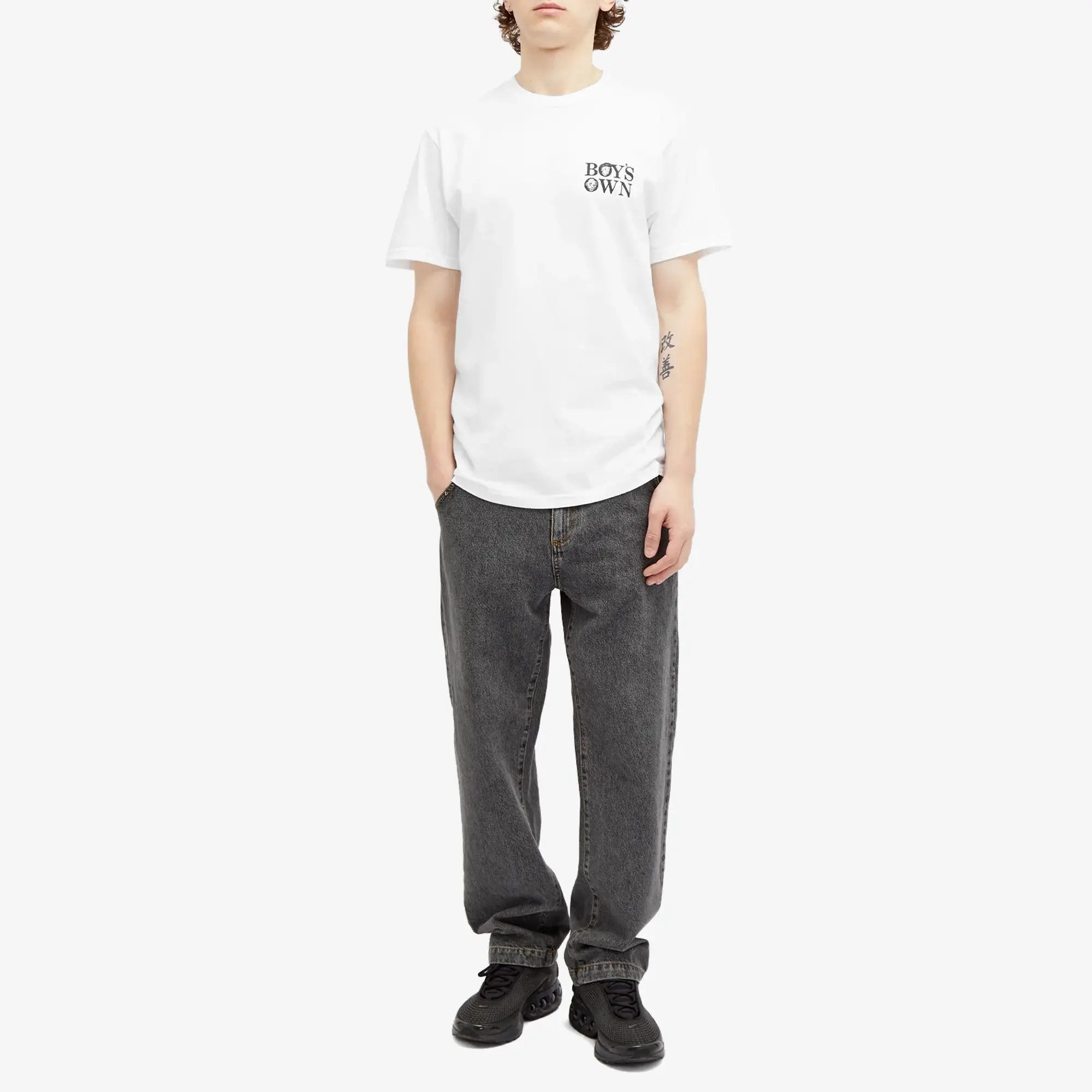Boys Own Men's Barry Moon Cult Print T-Shirt White