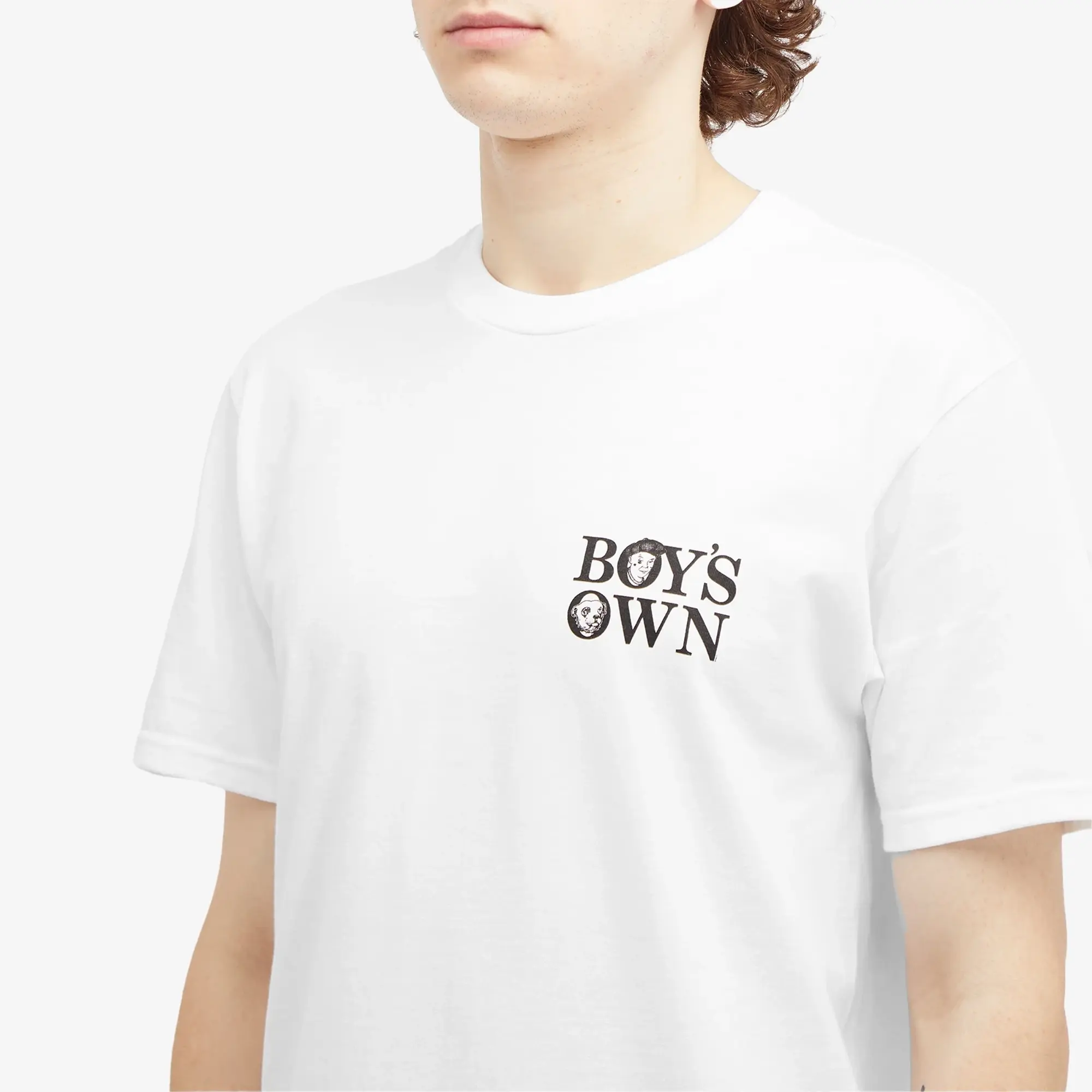 Boys Own Men's Barry Moon Cult Print T-Shirt White