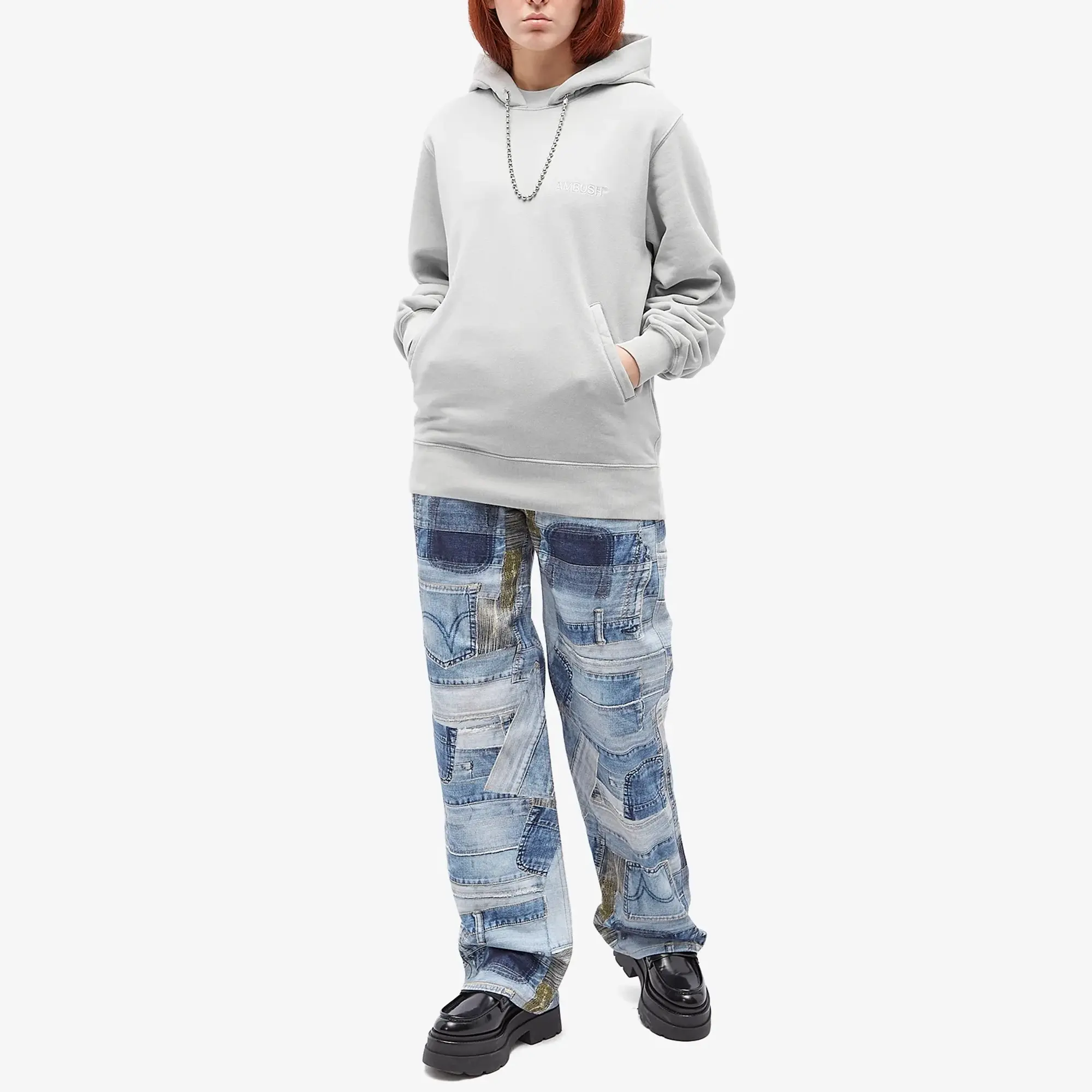 Ambush Women's Ballchain Hoodie Alloy Alloy