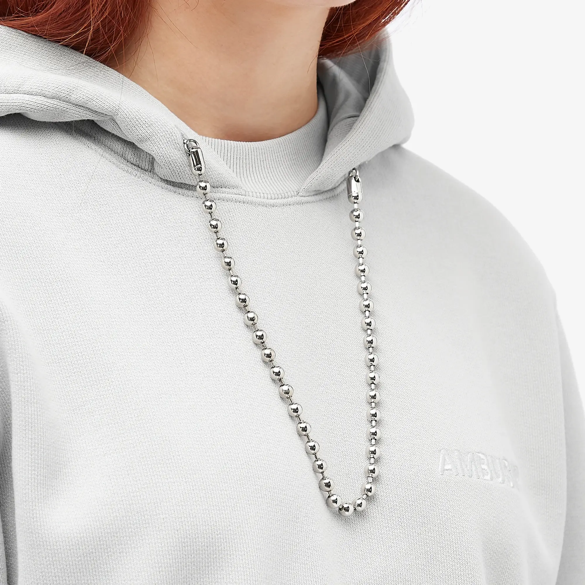 Ambush Women's Ballchain Hoodie Alloy Alloy