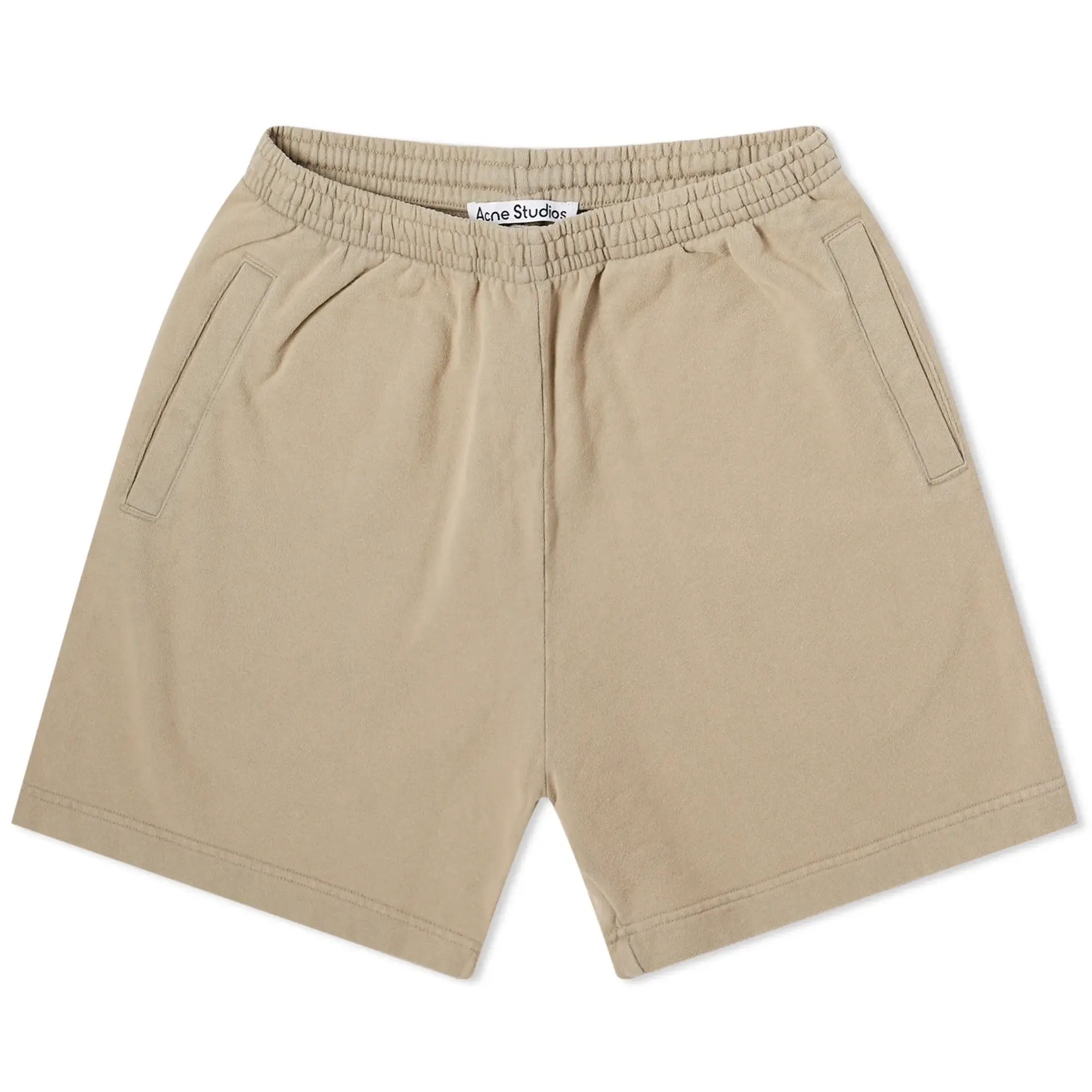 Acne Studios Rego Vintage Jersey Shorts Concrete Grey