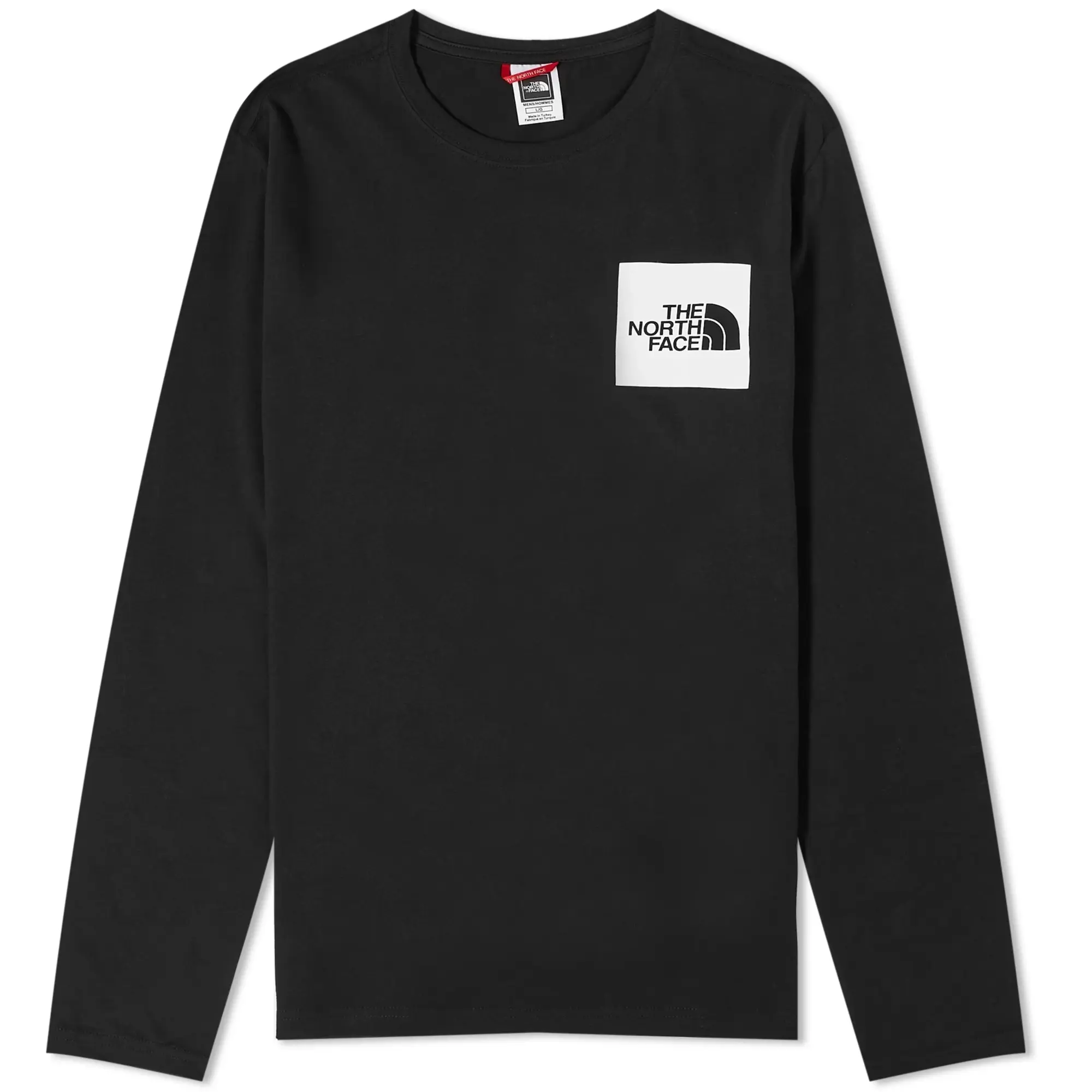 The North Face Men's Long Sleeve Fine T-Shirt Black