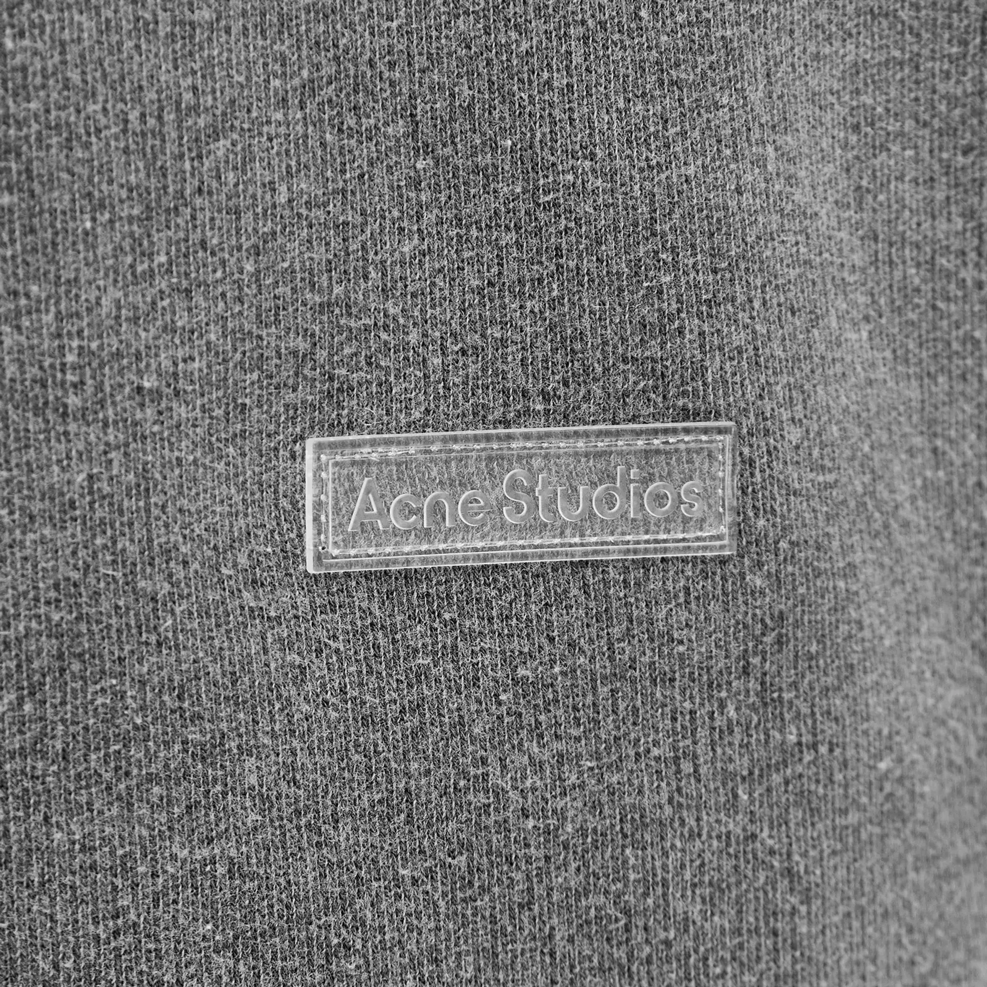 Acne Studios Men's Fester Vintage Crew Sweat Faded Black