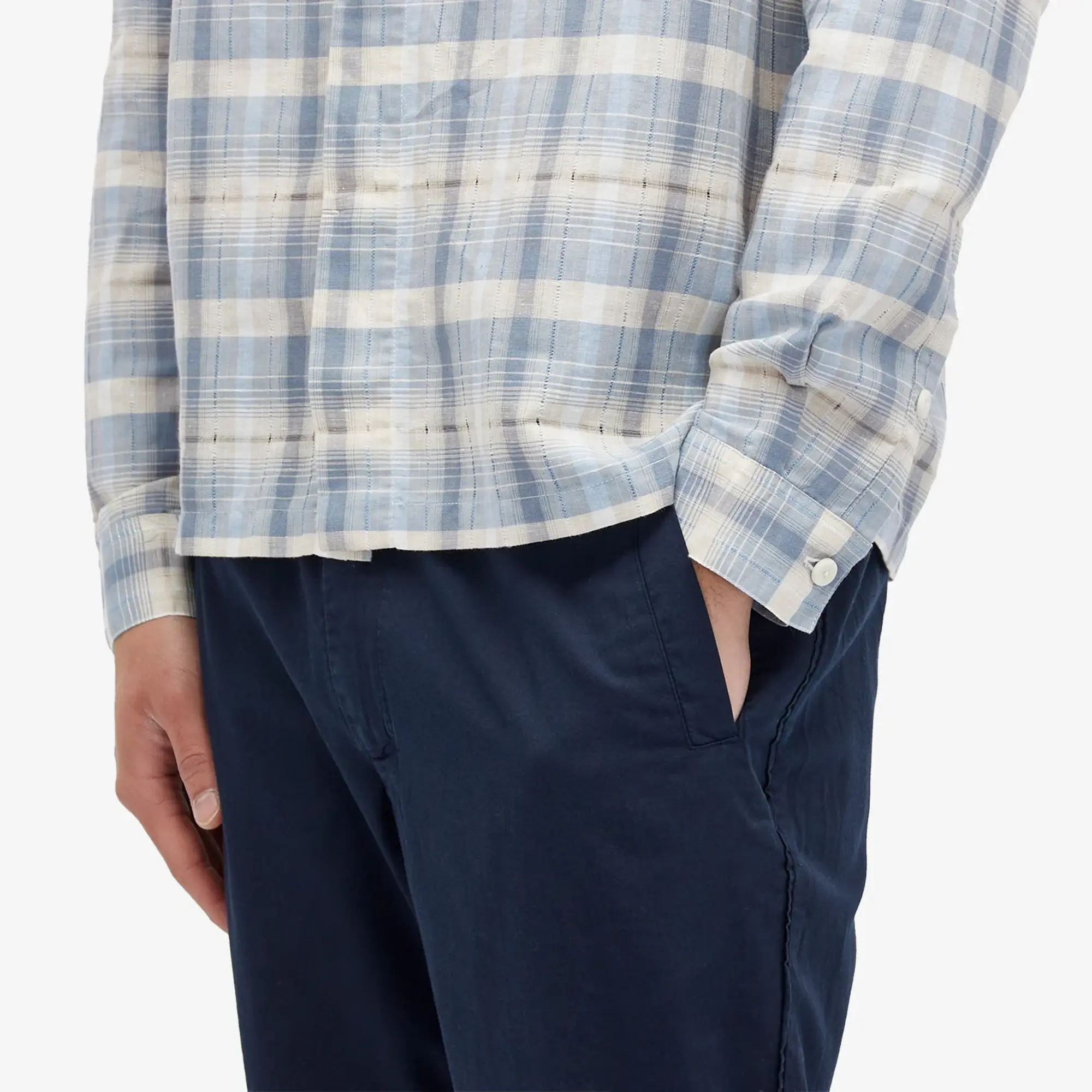 Folk Men's Drawcord Trouser Deep Navy