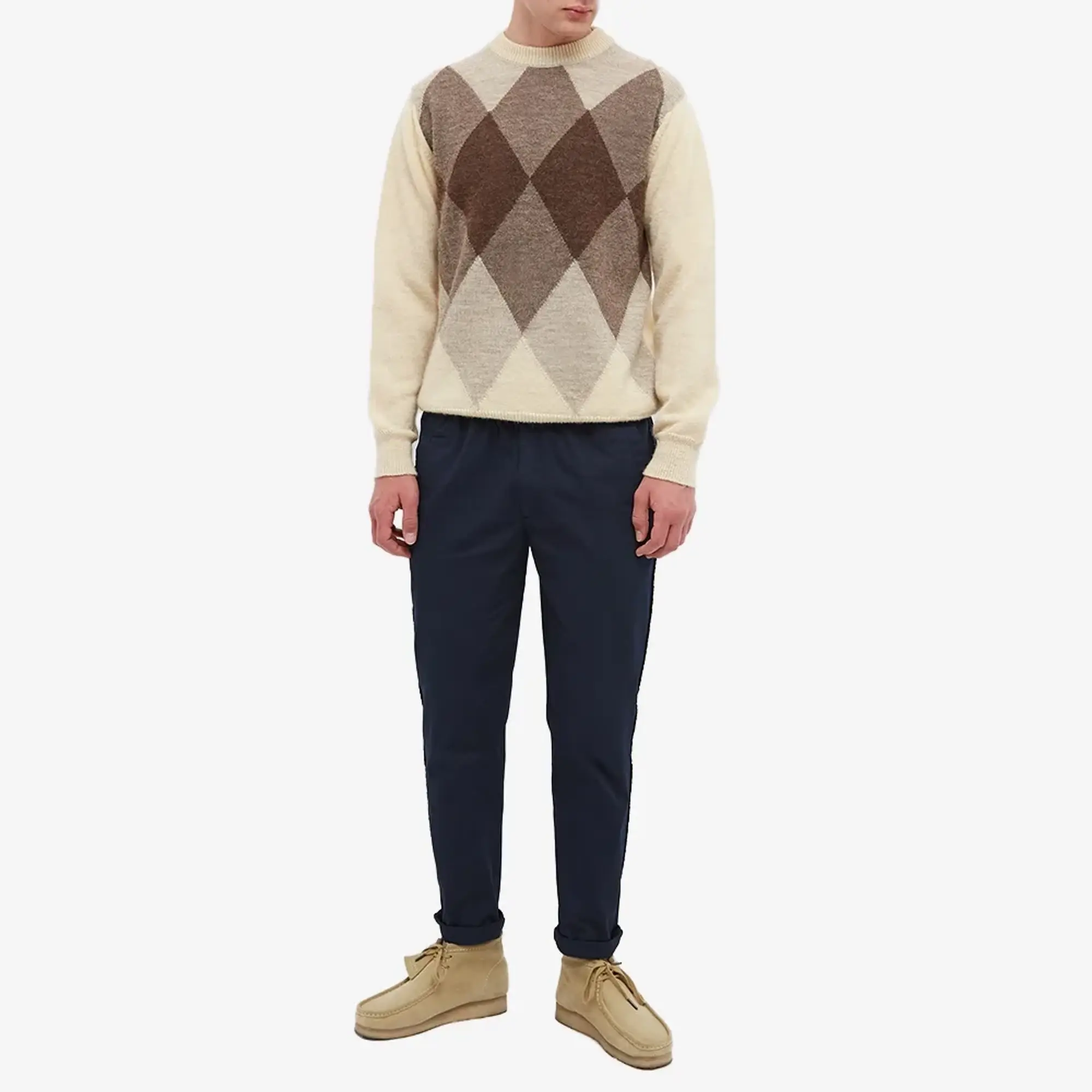Folk Men's Drawcord Trouser Deep Navy
