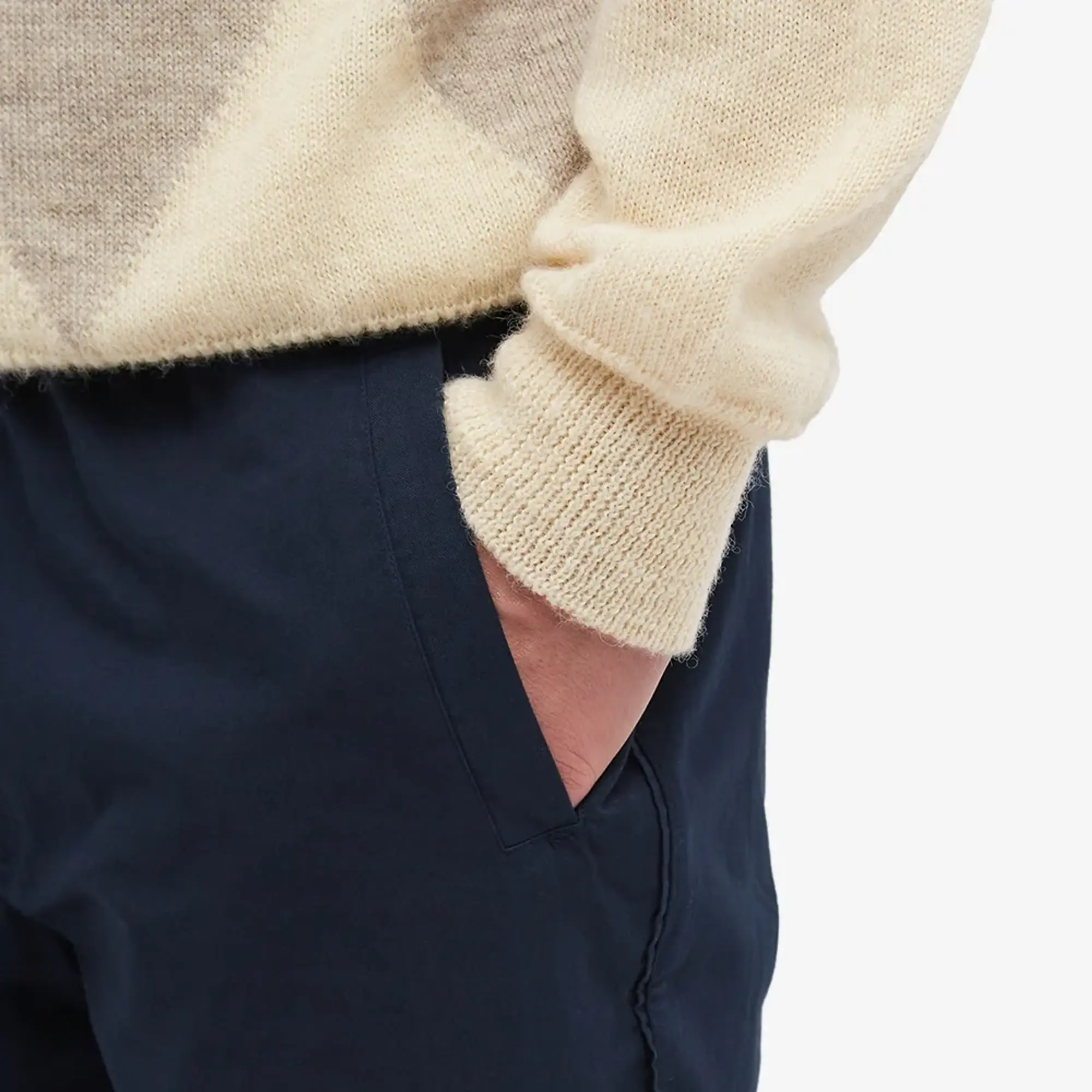 Folk Men's Drawcord Trouser Deep Navy