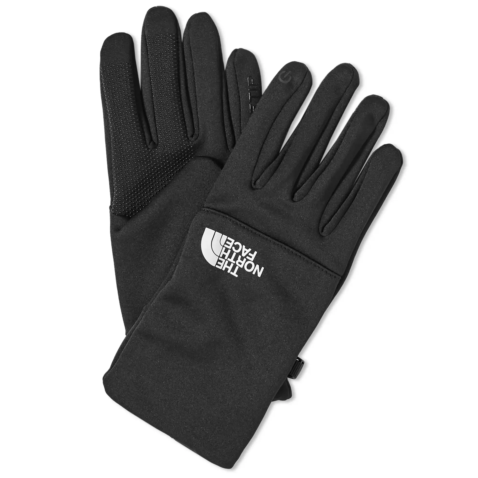 The North Face Etip Touchscreen Gloves In Black