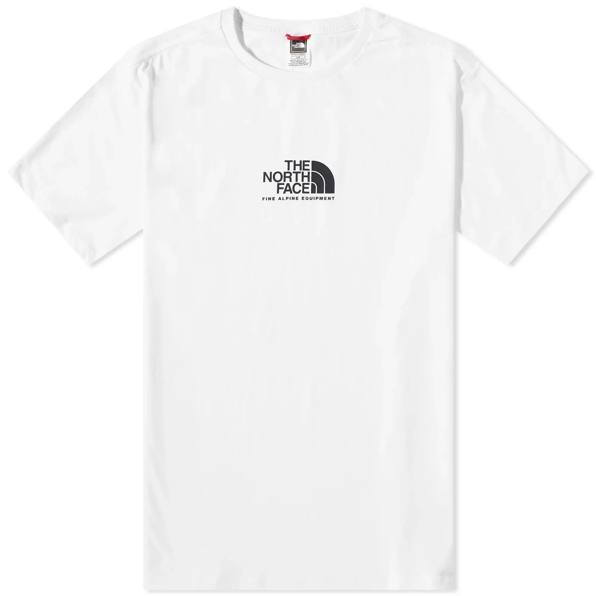 The North Face S/S Fine Alpine Equipment Tee 3 Tnf White / Tnf Black