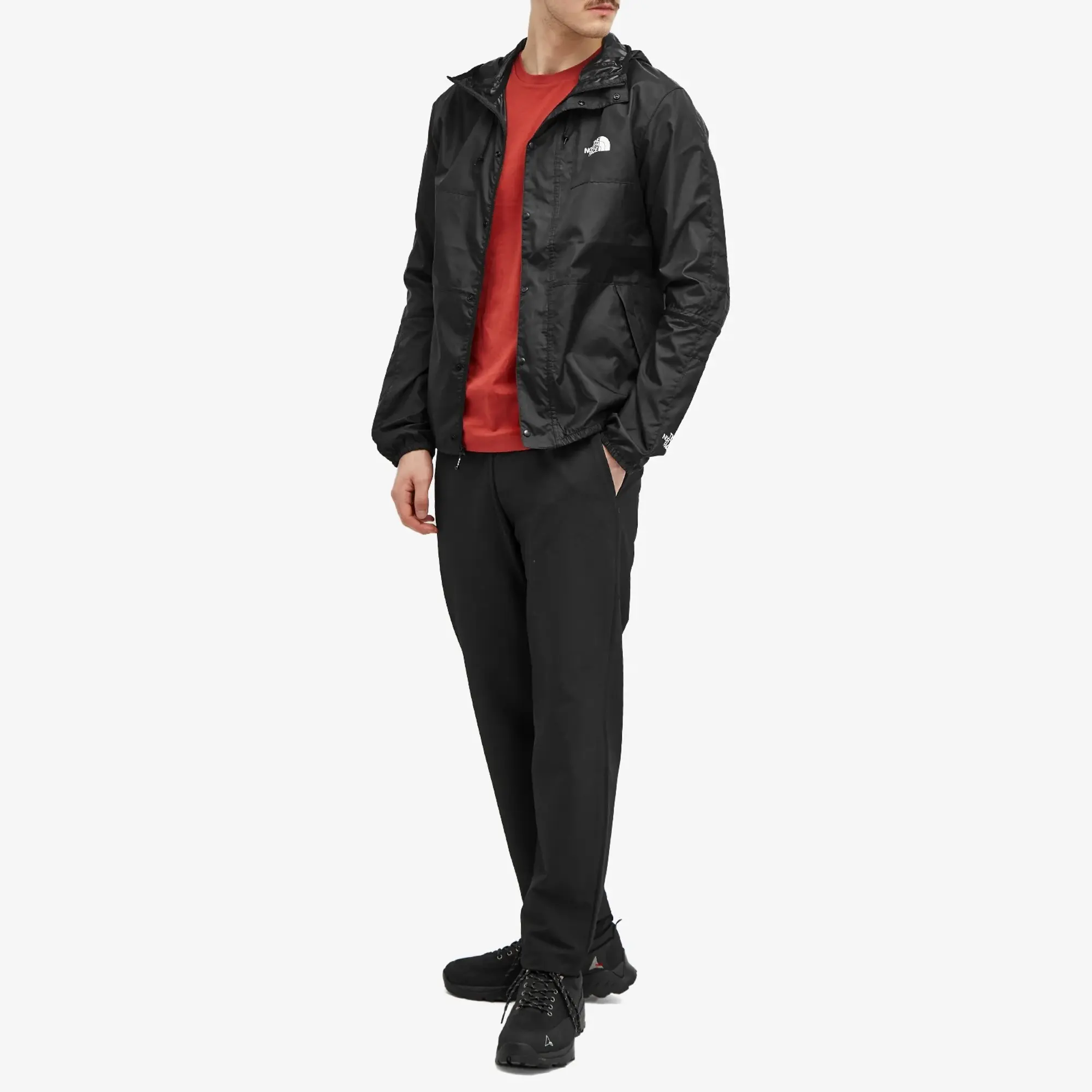 The North Face Seasonal Mountain Packable Jacket In Black