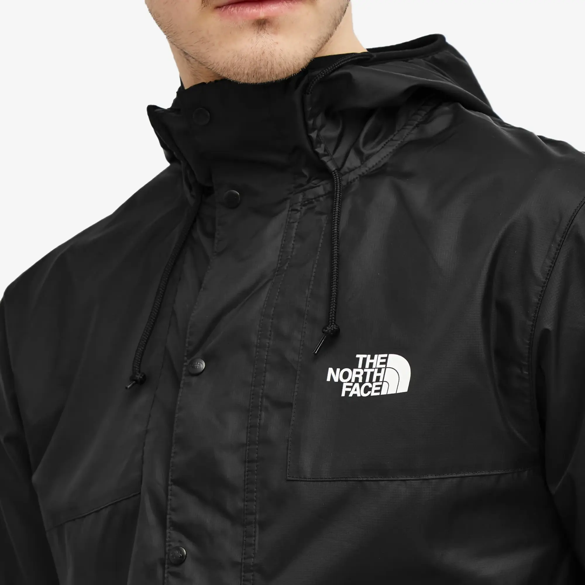 The North Face Seasonal Mountain Packable Jacket In Black