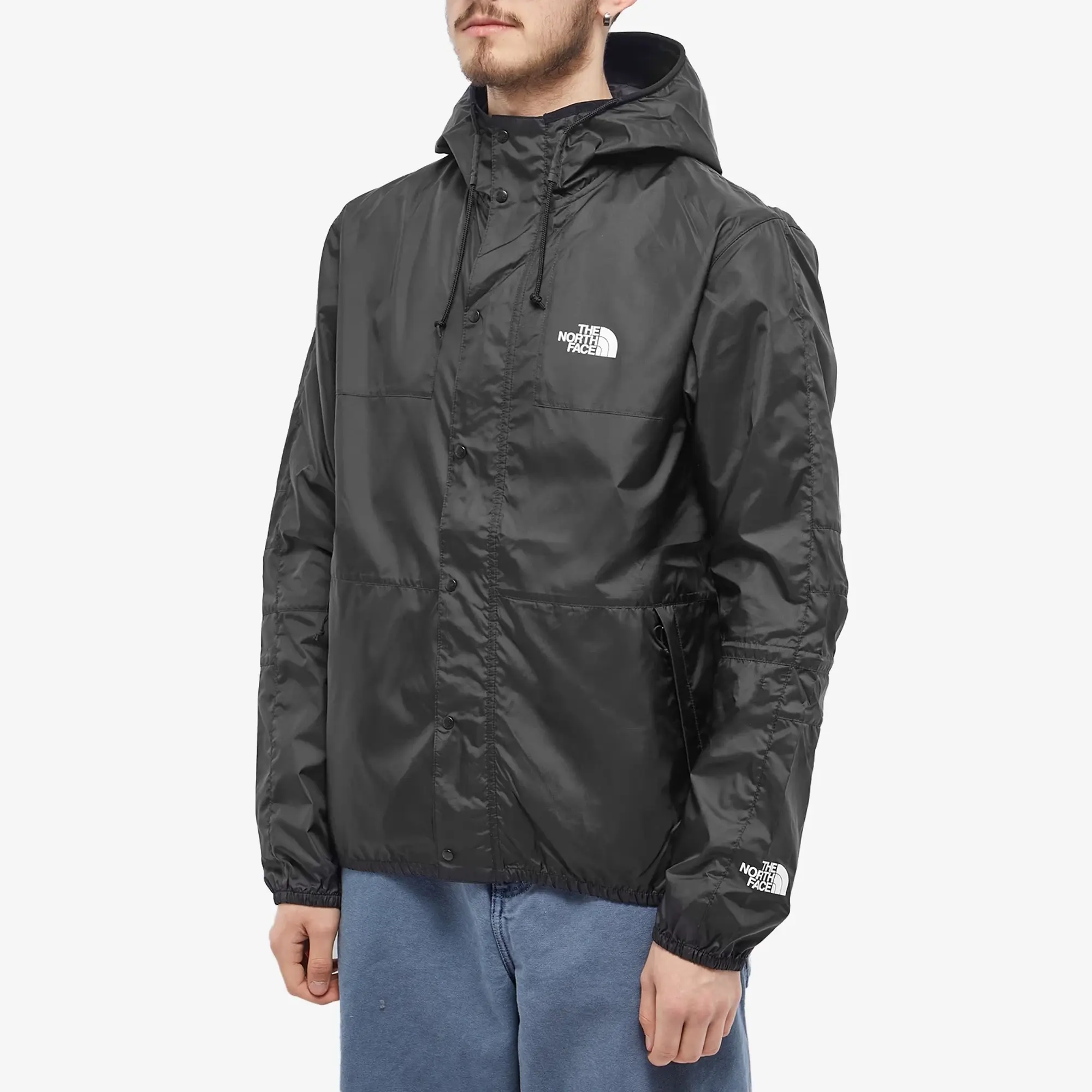 The North Face Seasonal Mountain Packable Jacket In Black