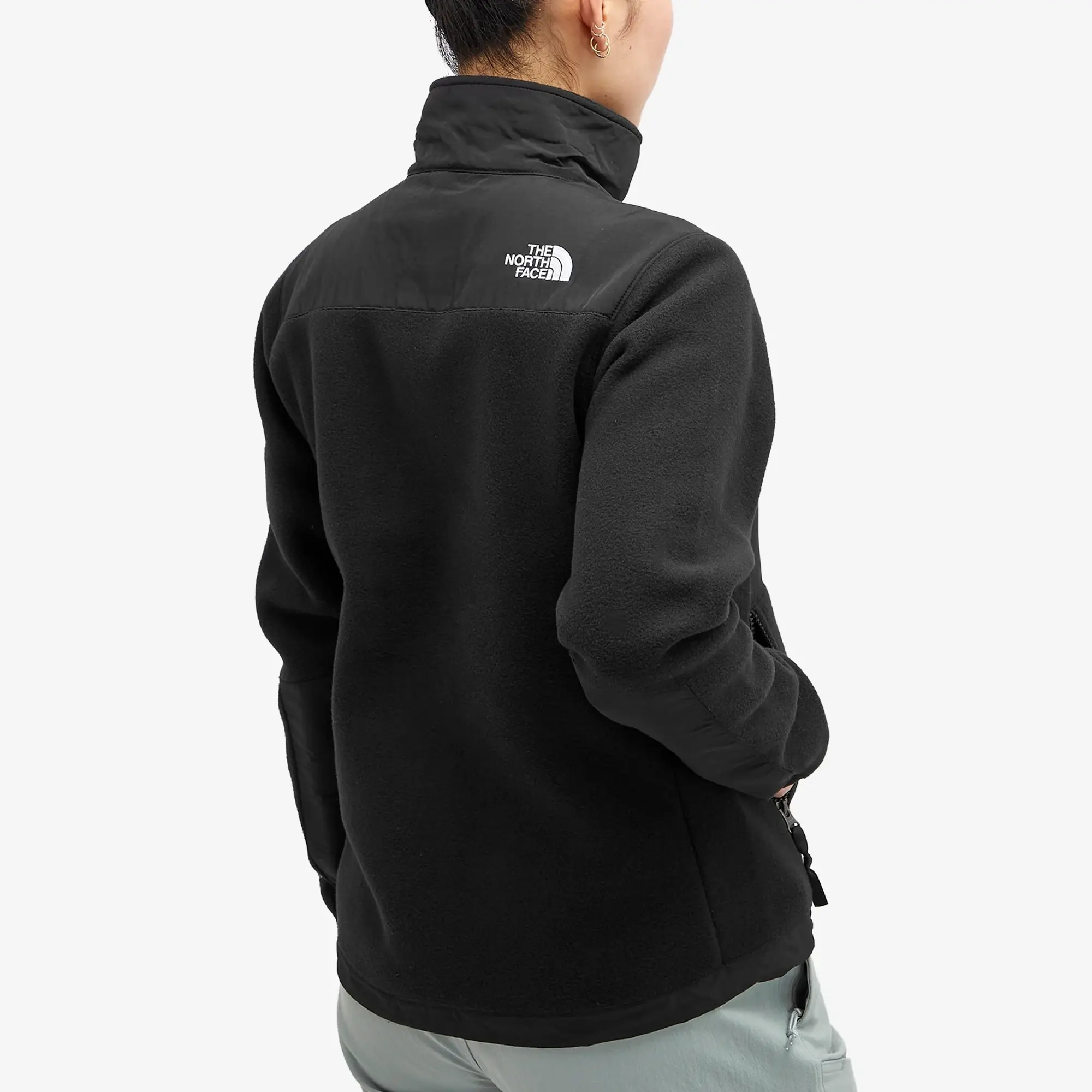 The North Face Denali Polartec Fleece Jacket In Black