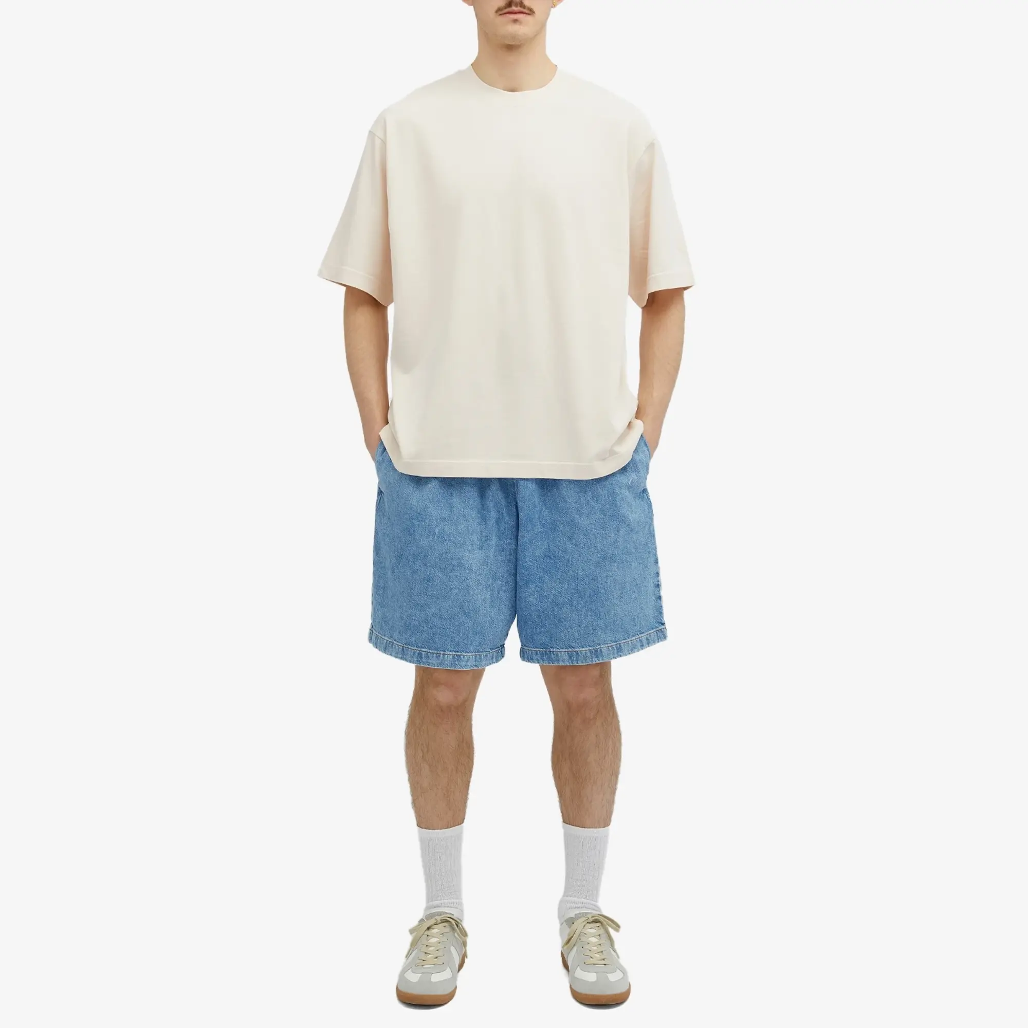 Acne Studios Men's Extorr Vintage T-Shirt Soft Pink
