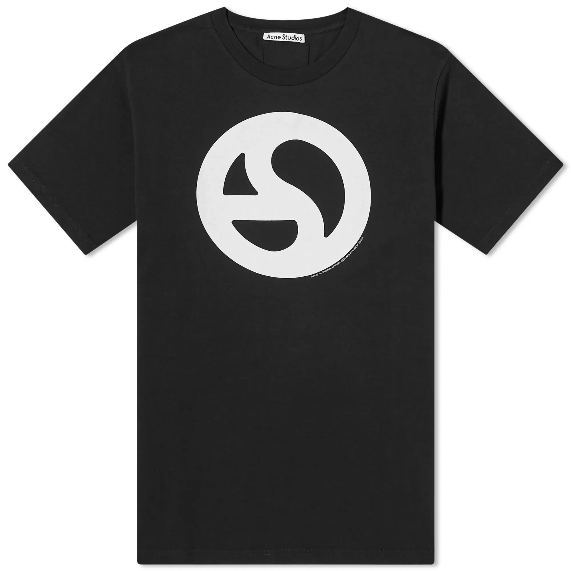 Acne Studios Men's Everest Logogram T-Shirt Black