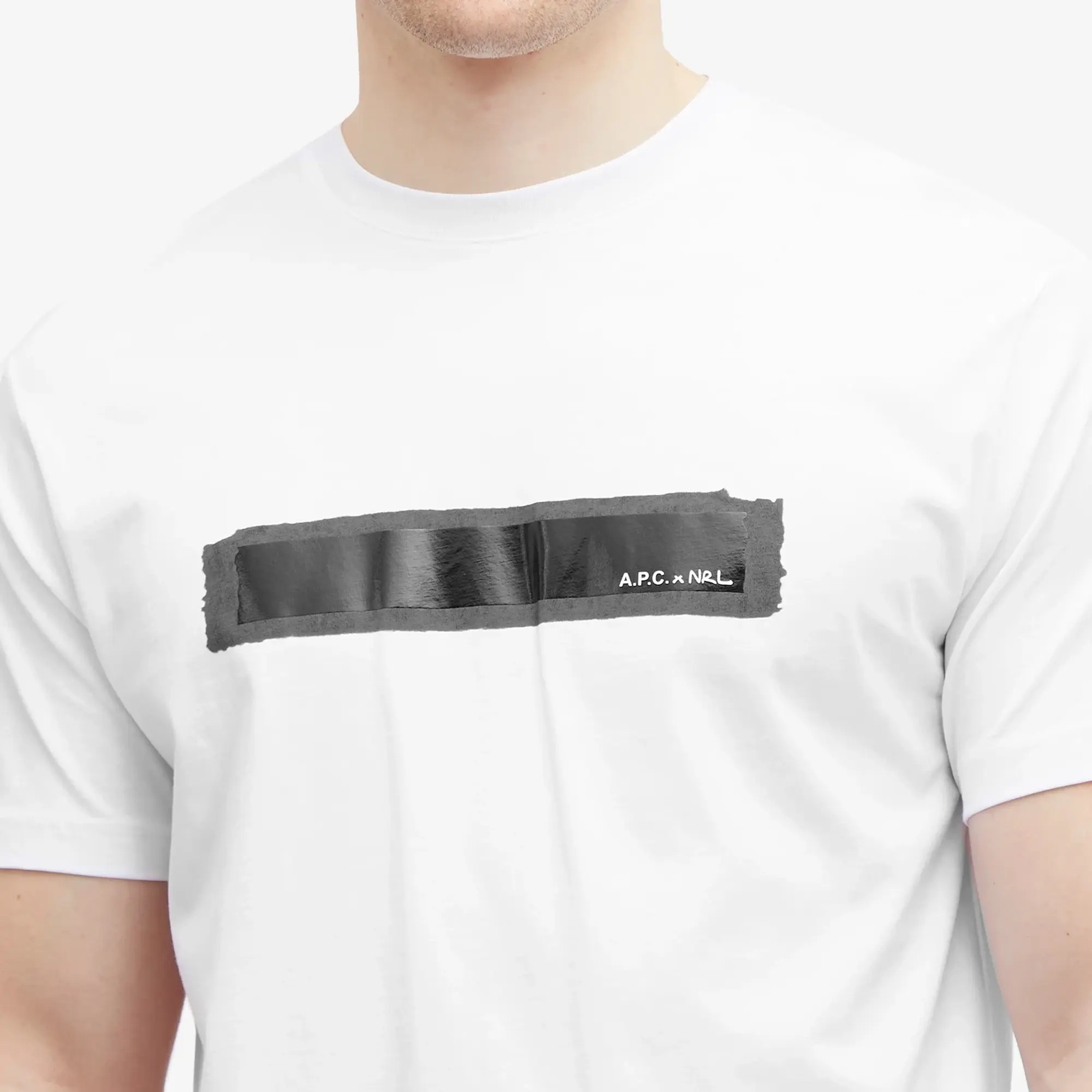 A.P.C. Men's x Natacha Ramsay Levi Jean T-Shirt White