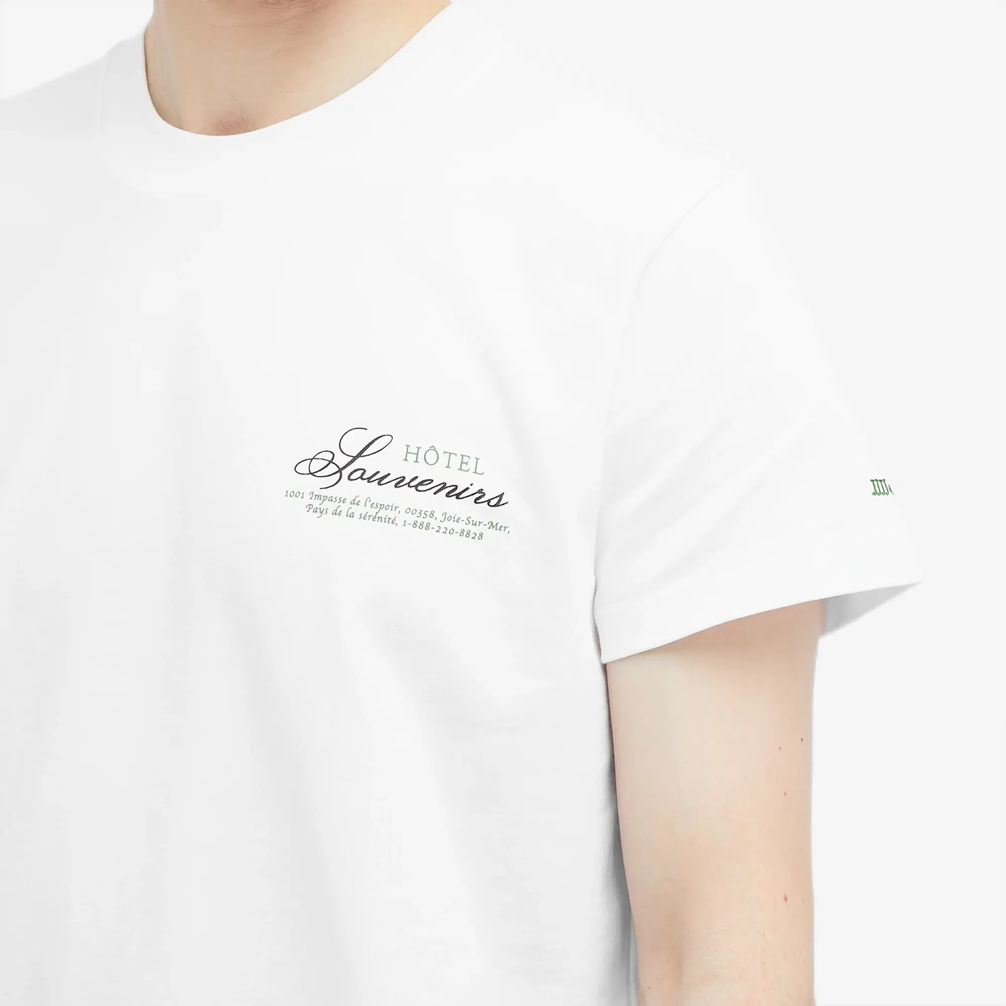 A.P.C. Men's x JJJJound Hotel Souvenirs T-Shirt White