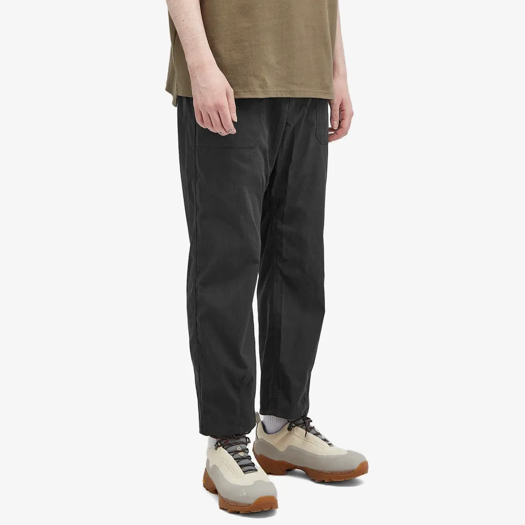 NANGA Men's Hinoc Ripstop Field Pants Black | NW2211-1I222-BLK