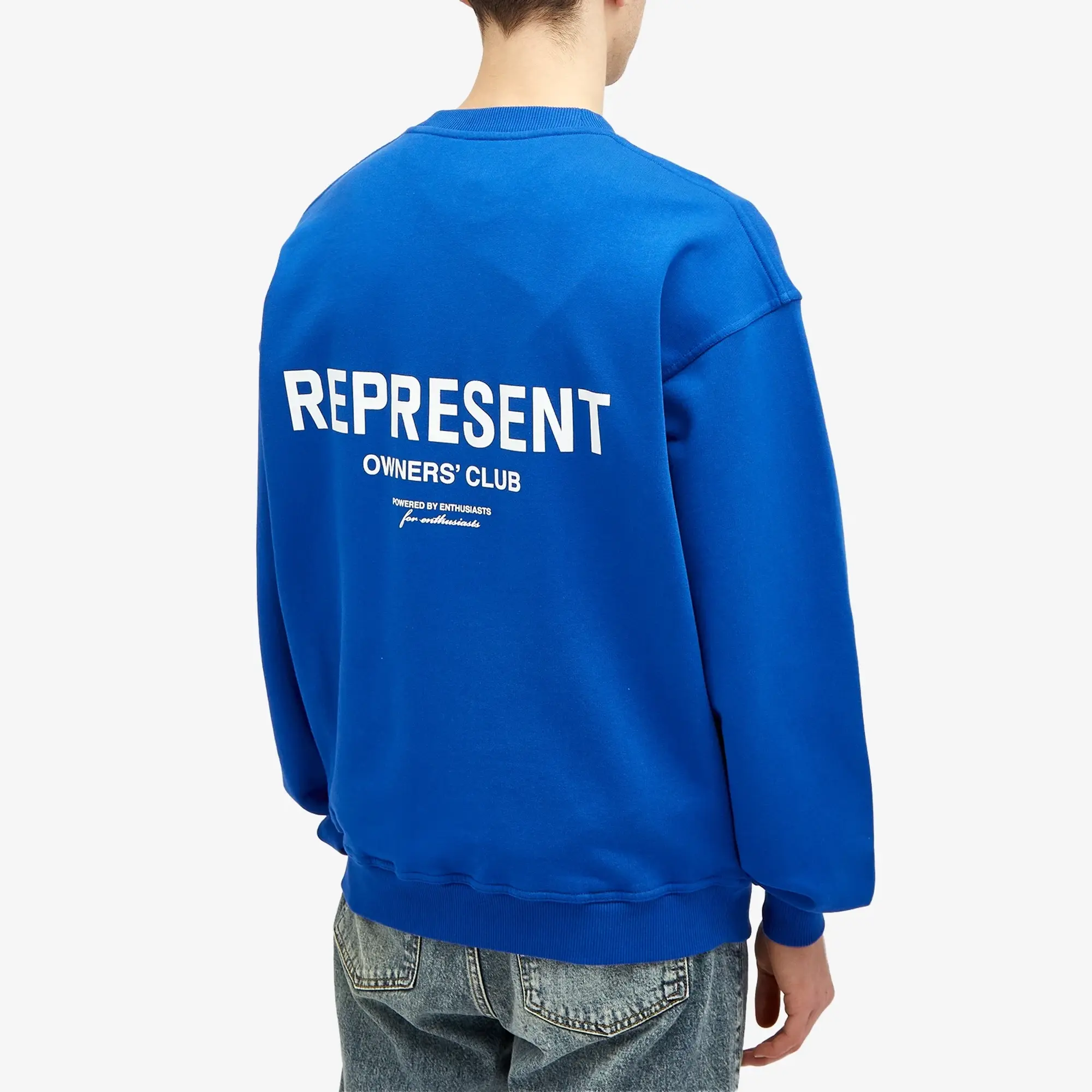 Represent Men's Owners Club Sweatshirt Cobalt Blue