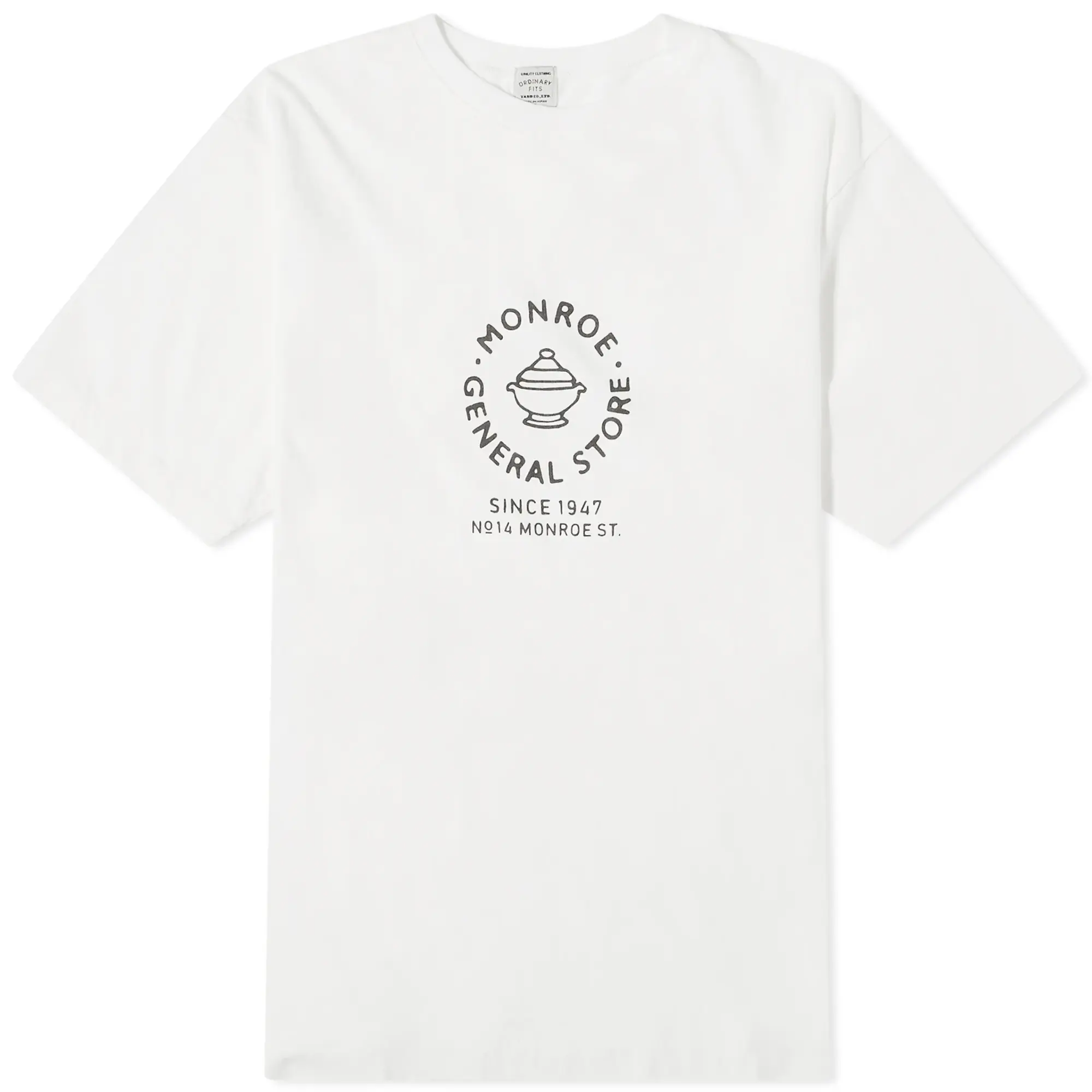 Ordinary Fits Men's Monroe General Store T-Shirt Off White