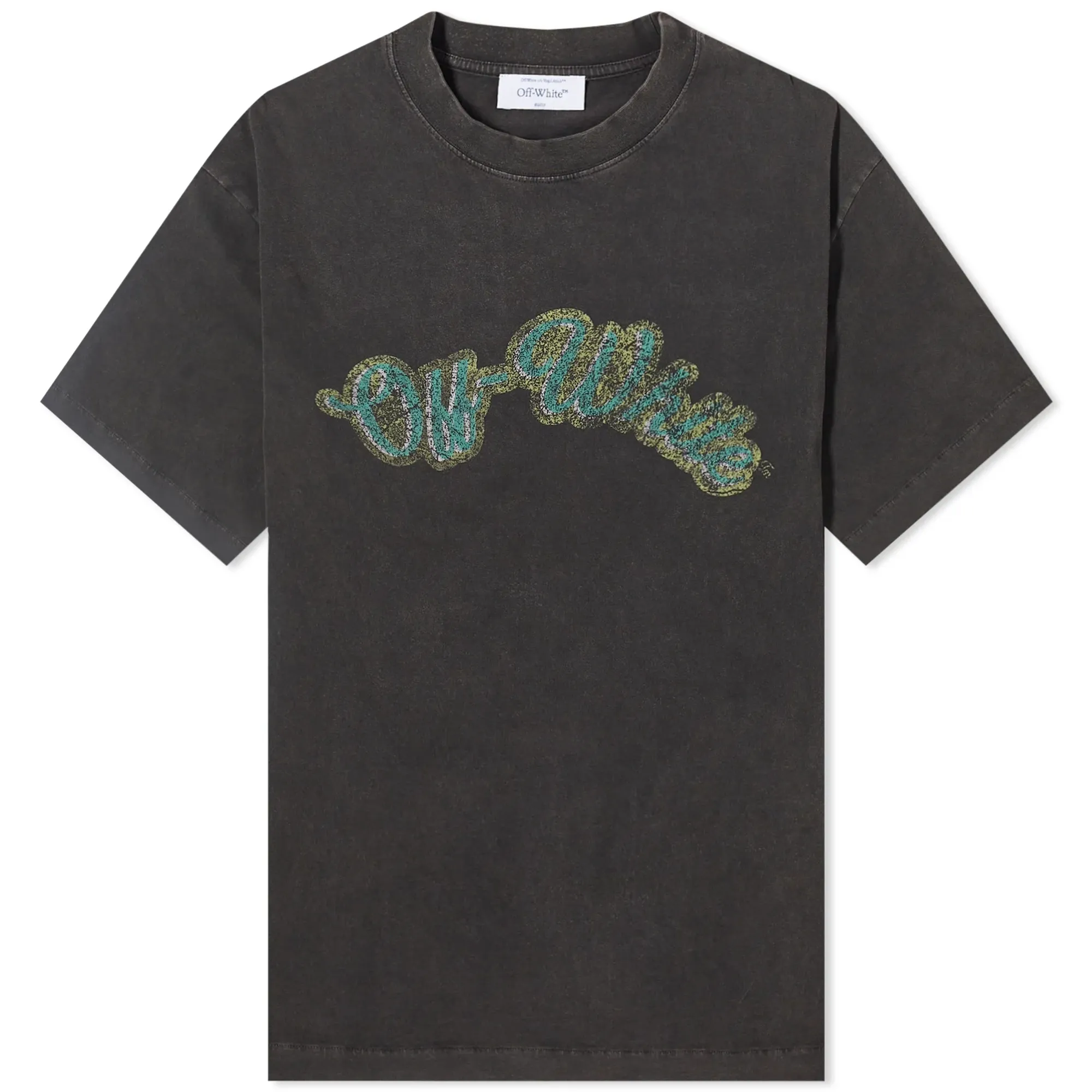 Off-White Men's Bacchus Skate T-Shirt Black College