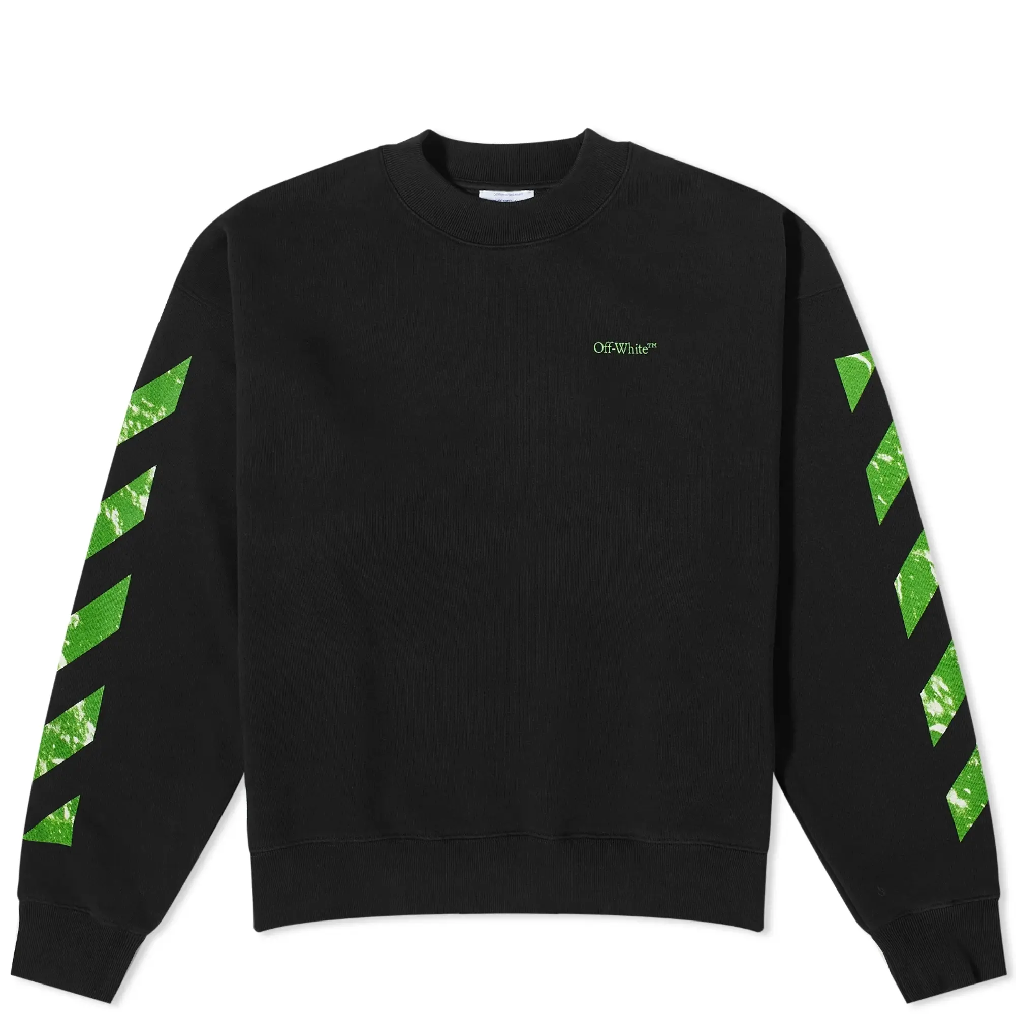 Off-White Men's Moon Arrow Crew Sweat Black