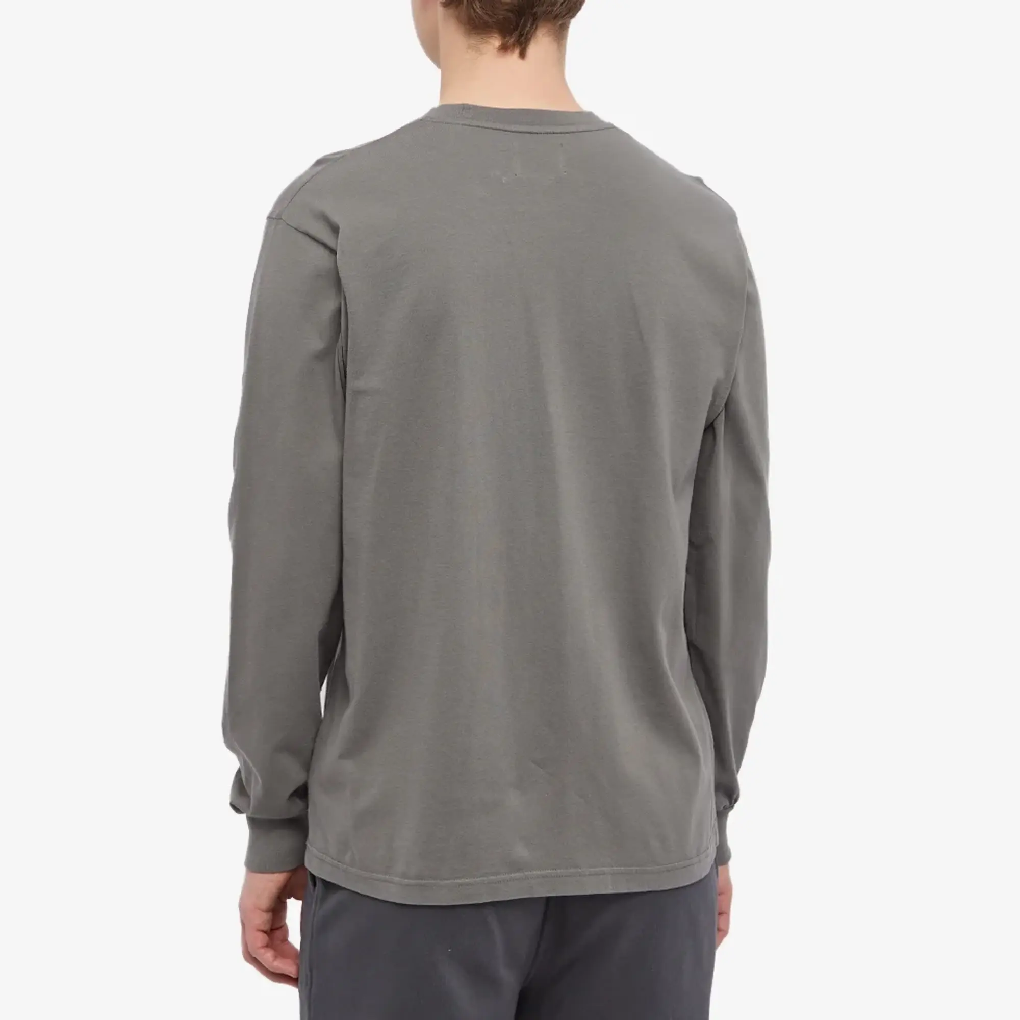Colorful Standard Men's Long Sleeve Oversized Organic T-Shirt StormGrey