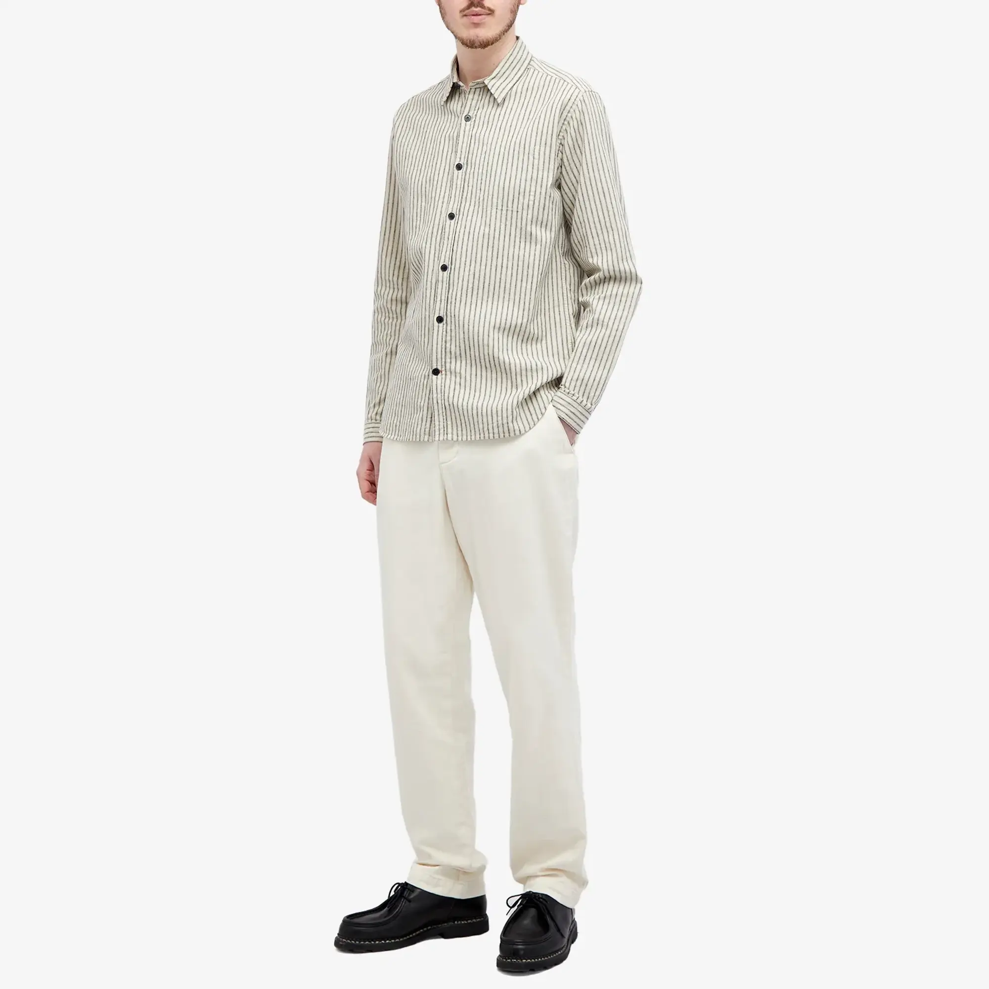 Oliver Spencer Men's Drawstring Trousers Ecru