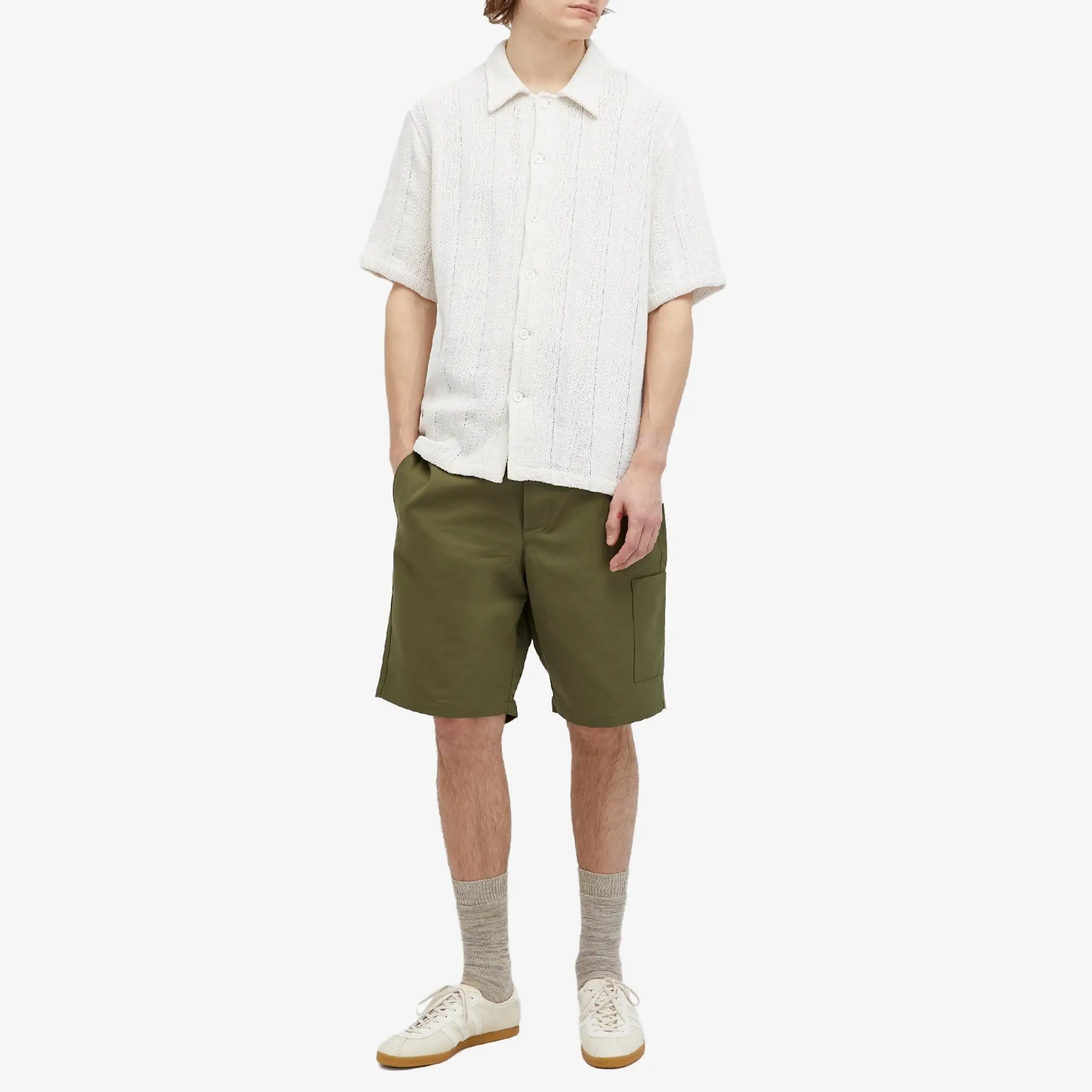 Oliver Spencer Men's Judo Shorts Green