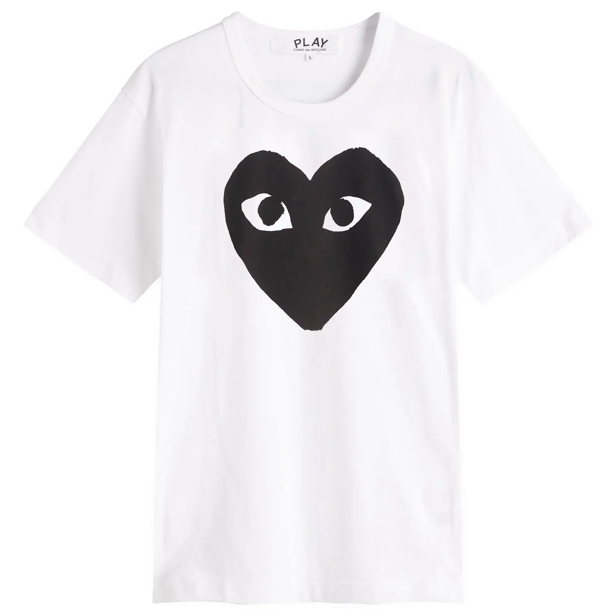 Comme des Garçons Play Comme des Garcons Play Heart Logo T-Shirt White/Black