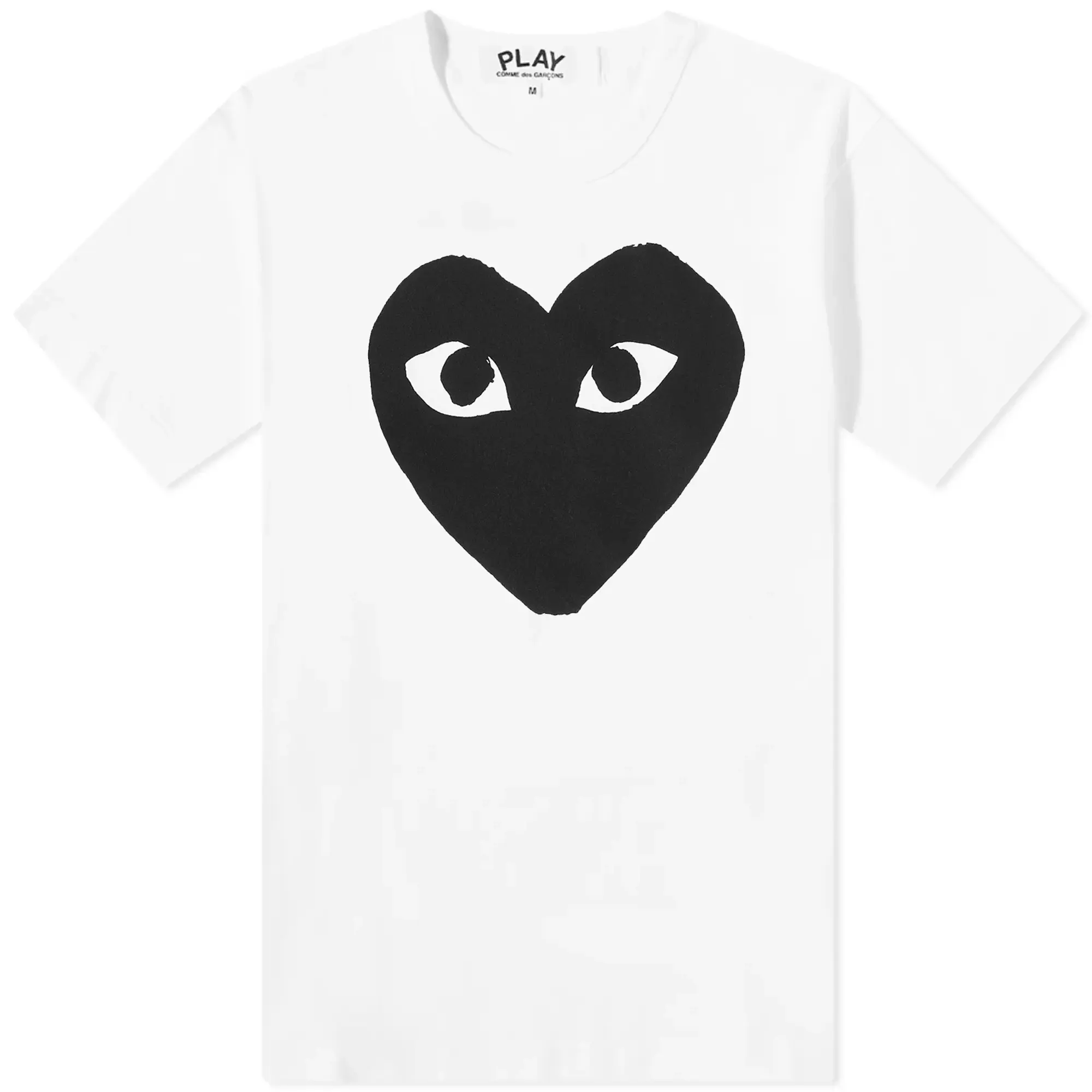 Comme des Garçons Play Comme des Garcons Play Heart Logo T-Shirt White/Black