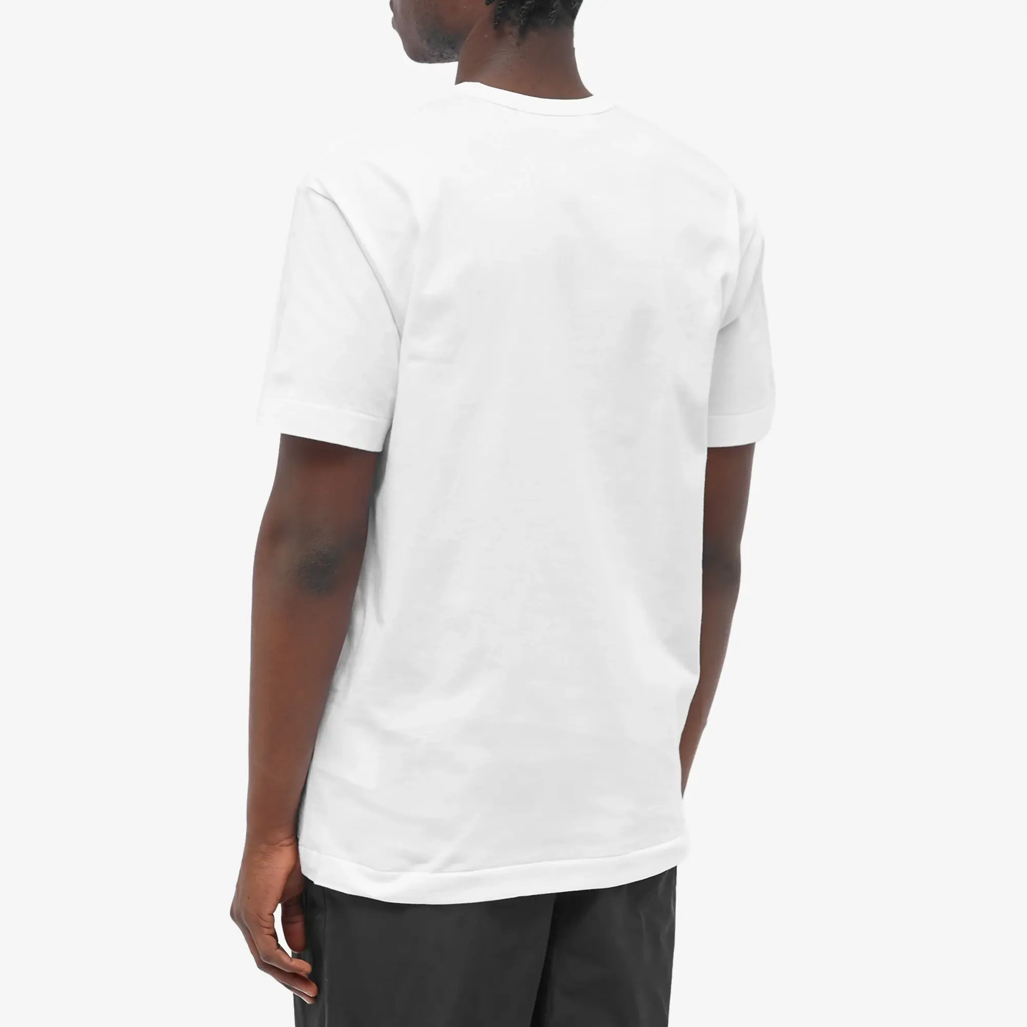 Comme des Garçons Play Comme des Garcons Play Heart Logo T-Shirt White/Black