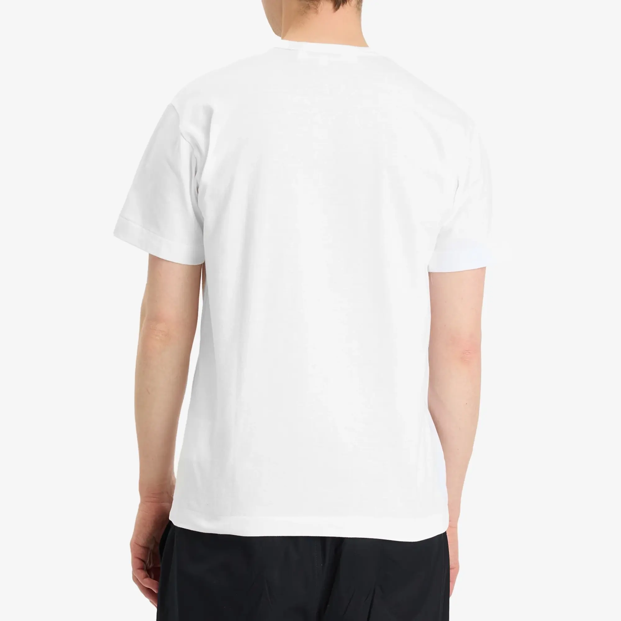 Comme des Garçons Play Comme des Garcons Play Heart Logo T-Shirt White/Black