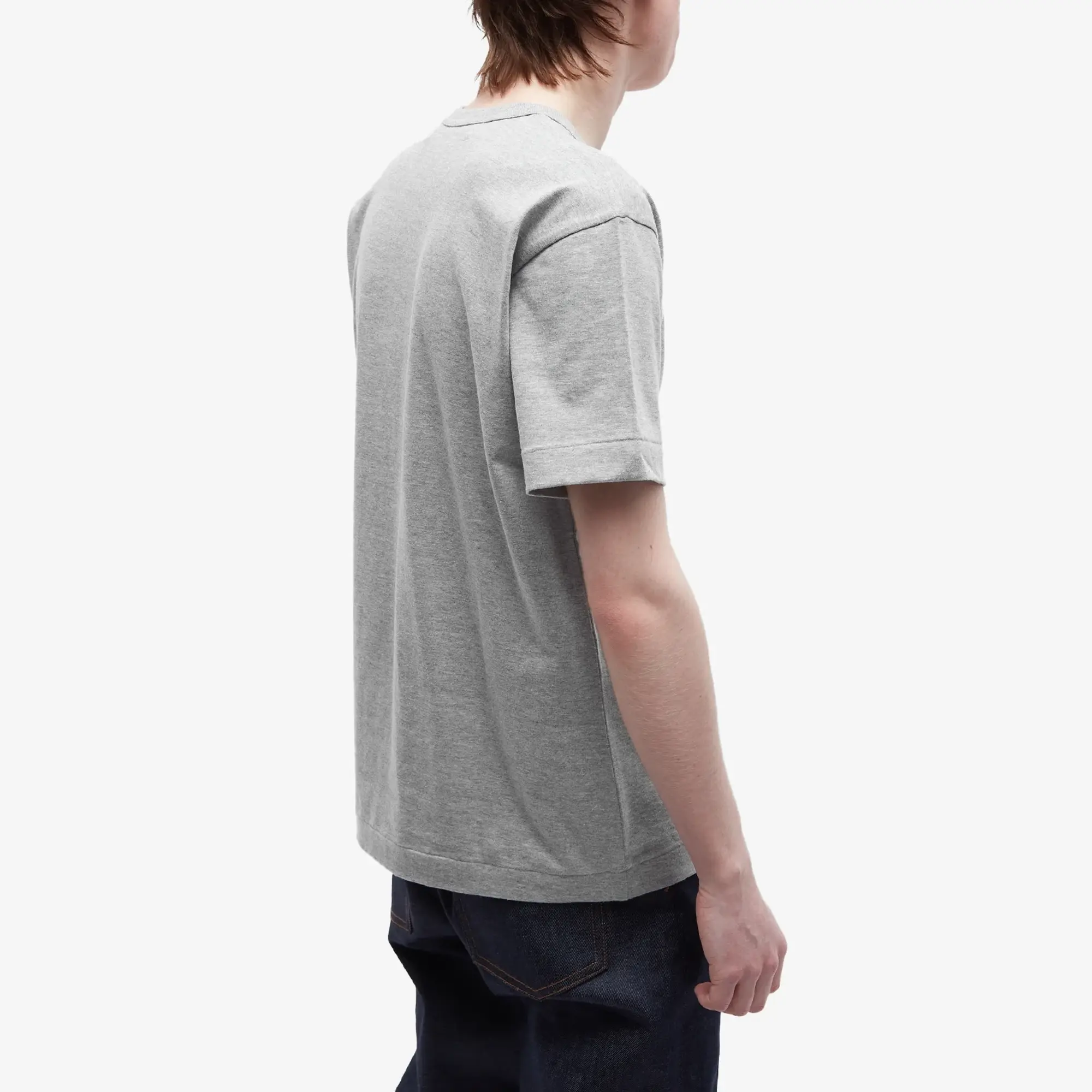 Comme des Garçons Play Men's Invader Heart T-Shirt Grey