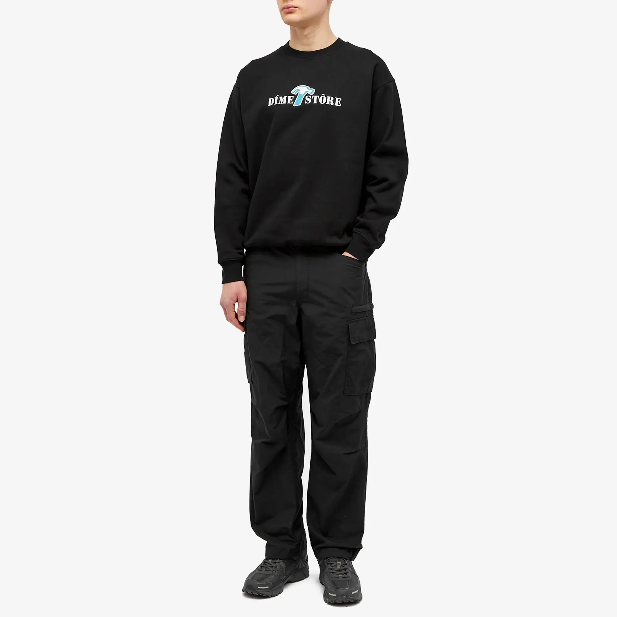 Dime Men's Reno Crew Sweat Black