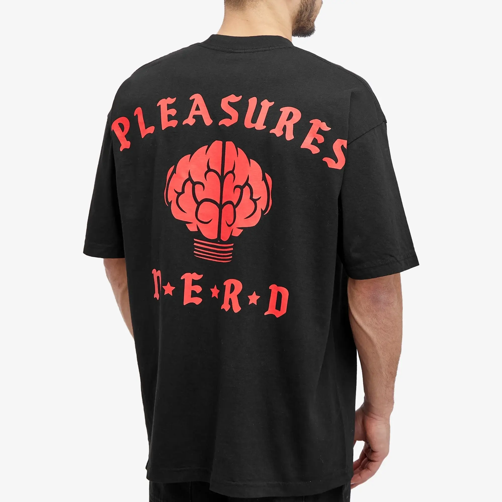 Pleasures Men's x N.E.R.D Rock Star T-Shirt Black