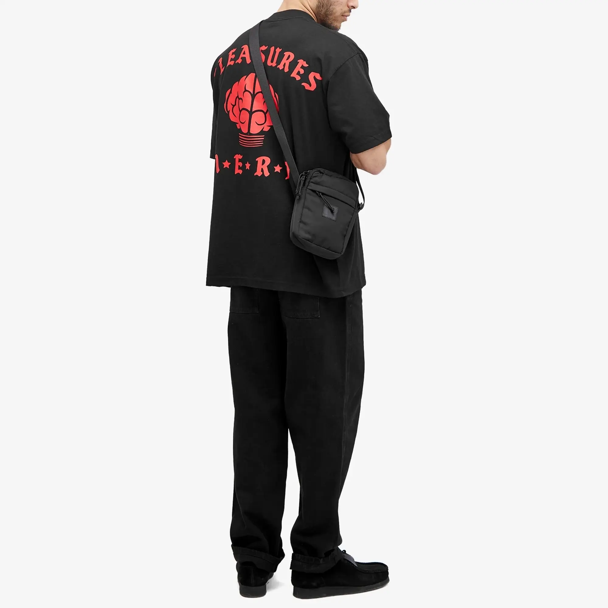 Pleasures Men's x N.E.R.D Rock Star T-Shirt Black