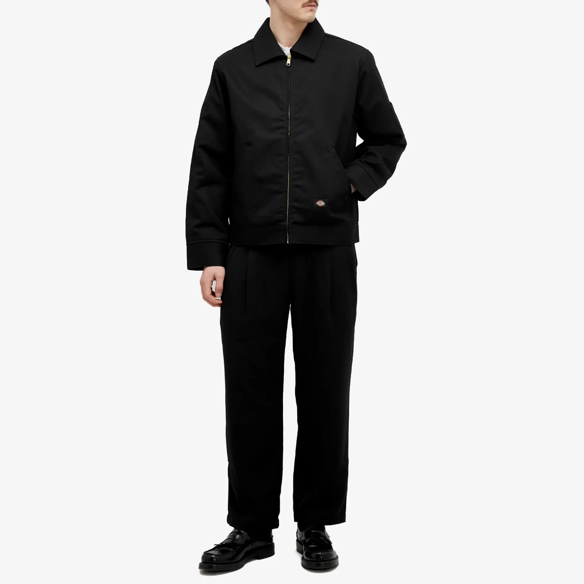 Asics Dime Men's Pleated Twill Trousers Black