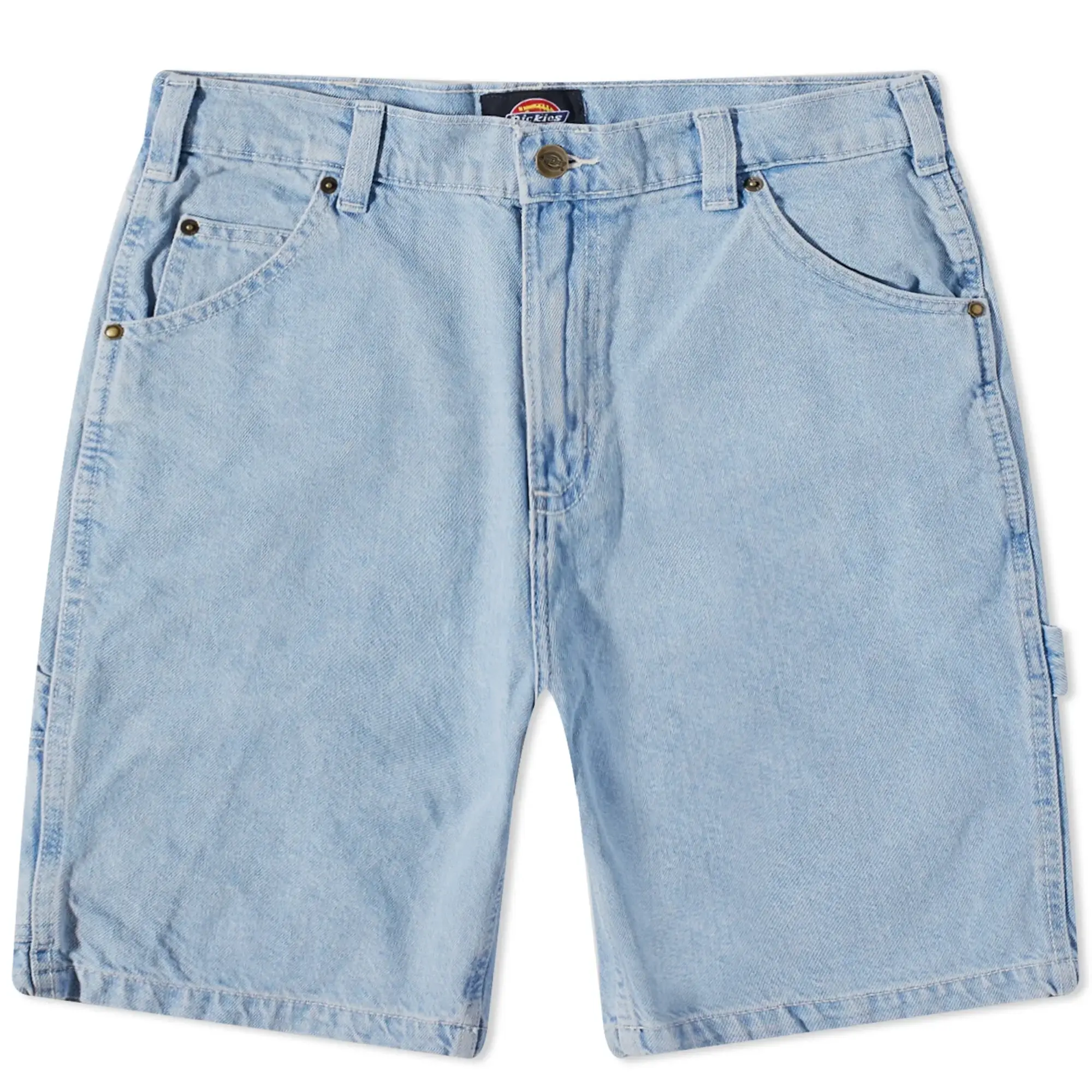 Dickies Men's Garyville Denim Shorts Vintage Aged Blue