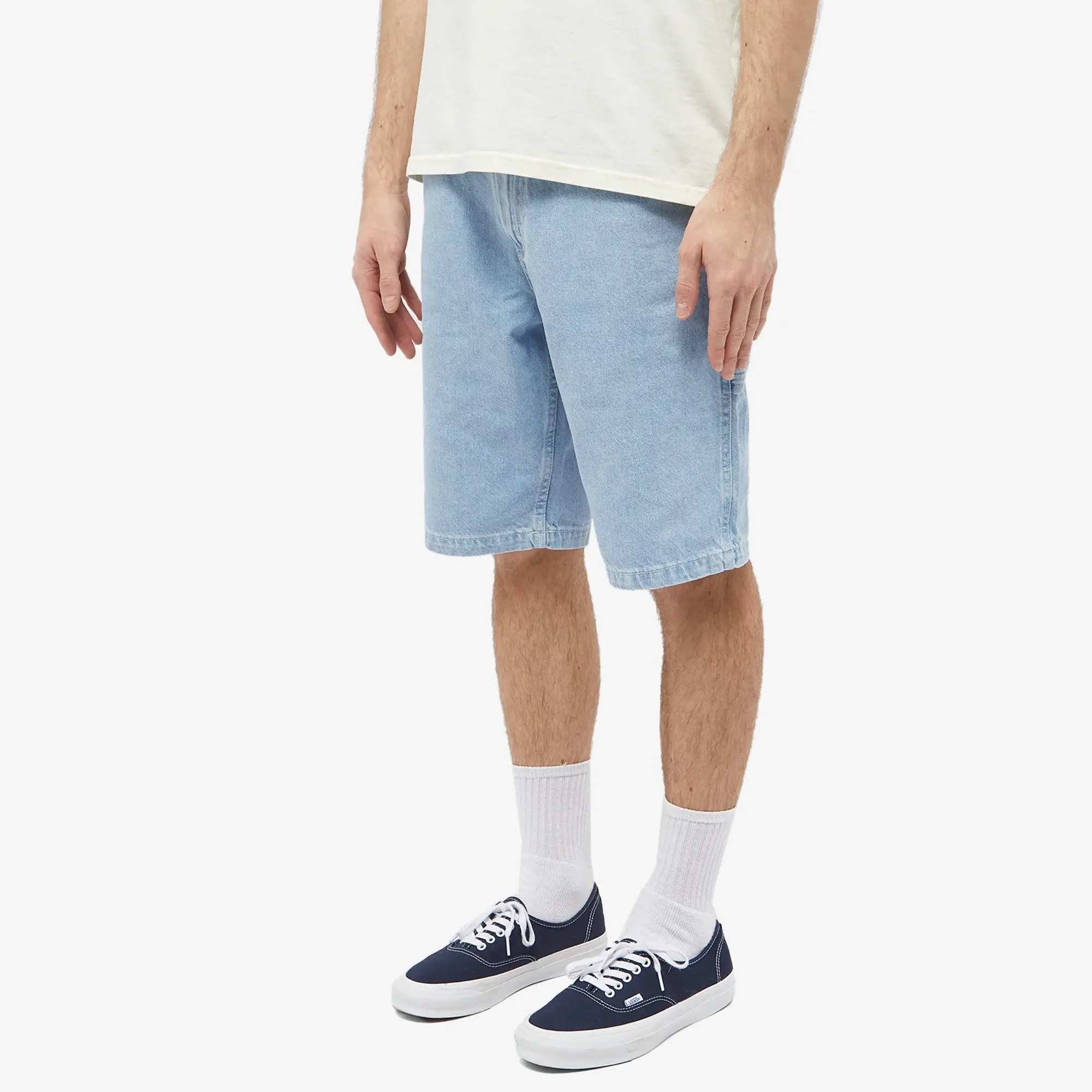 Dickies Men's Garyville Denim Shorts Vintage Aged Blue