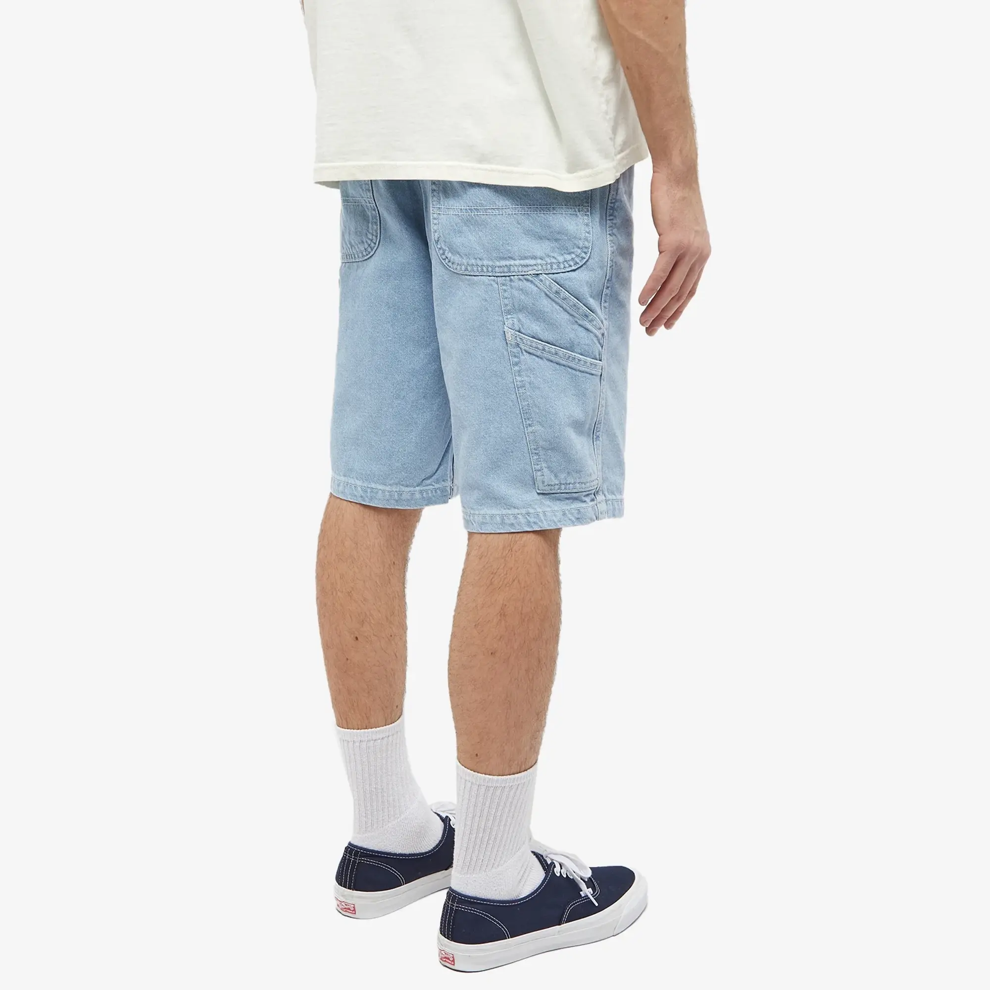 Dickies Men's Garyville Denim Shorts Vintage Aged Blue