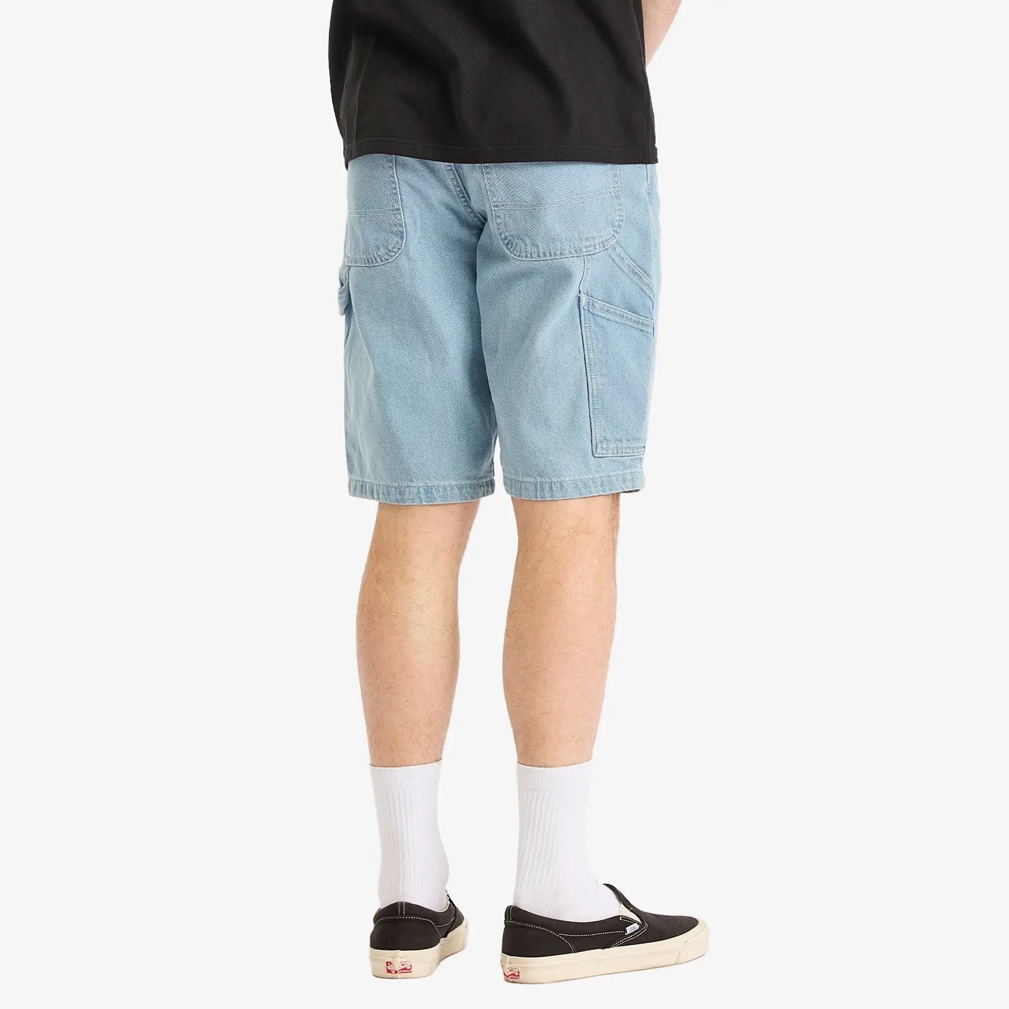 Dickies Men's Garyville Denim Shorts Vintage Aged Blue