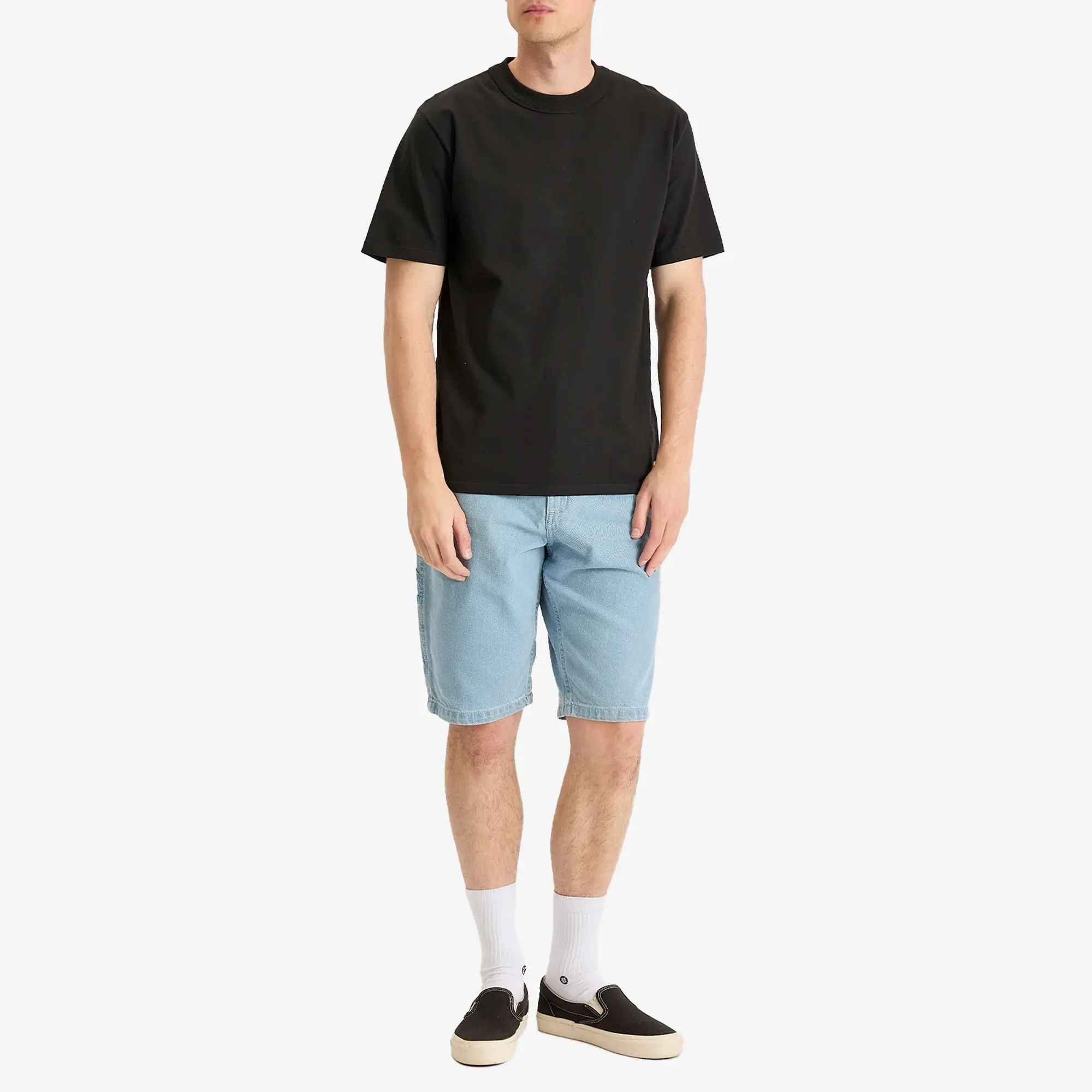 Dickies Men's Garyville Denim Shorts Vintage Aged Blue