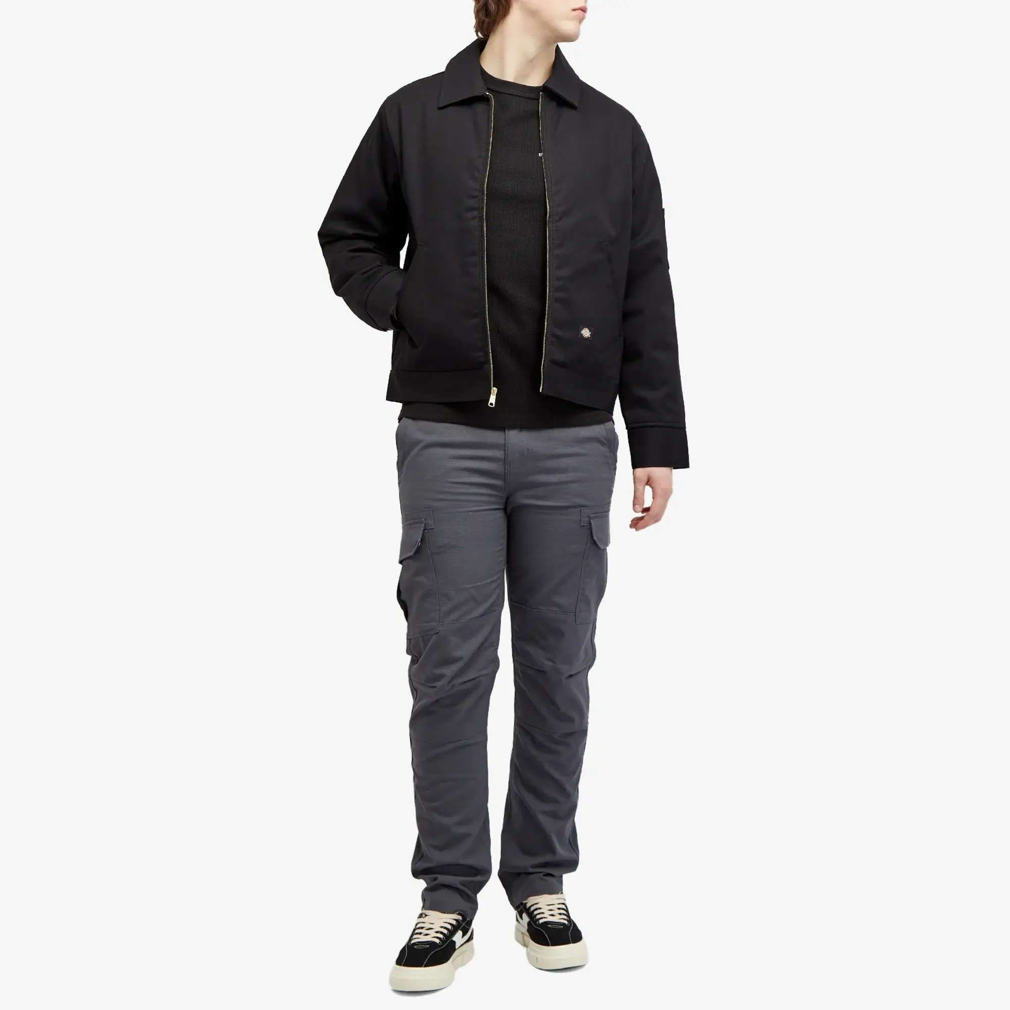 Dickies millerville cargo trousers in grey